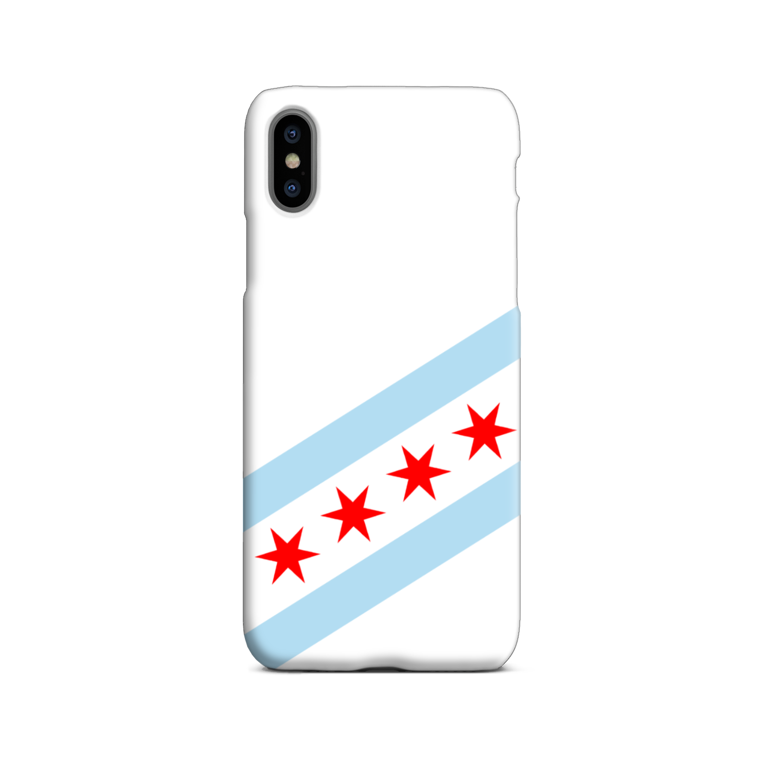 Chicago Flag Slim Phone Case