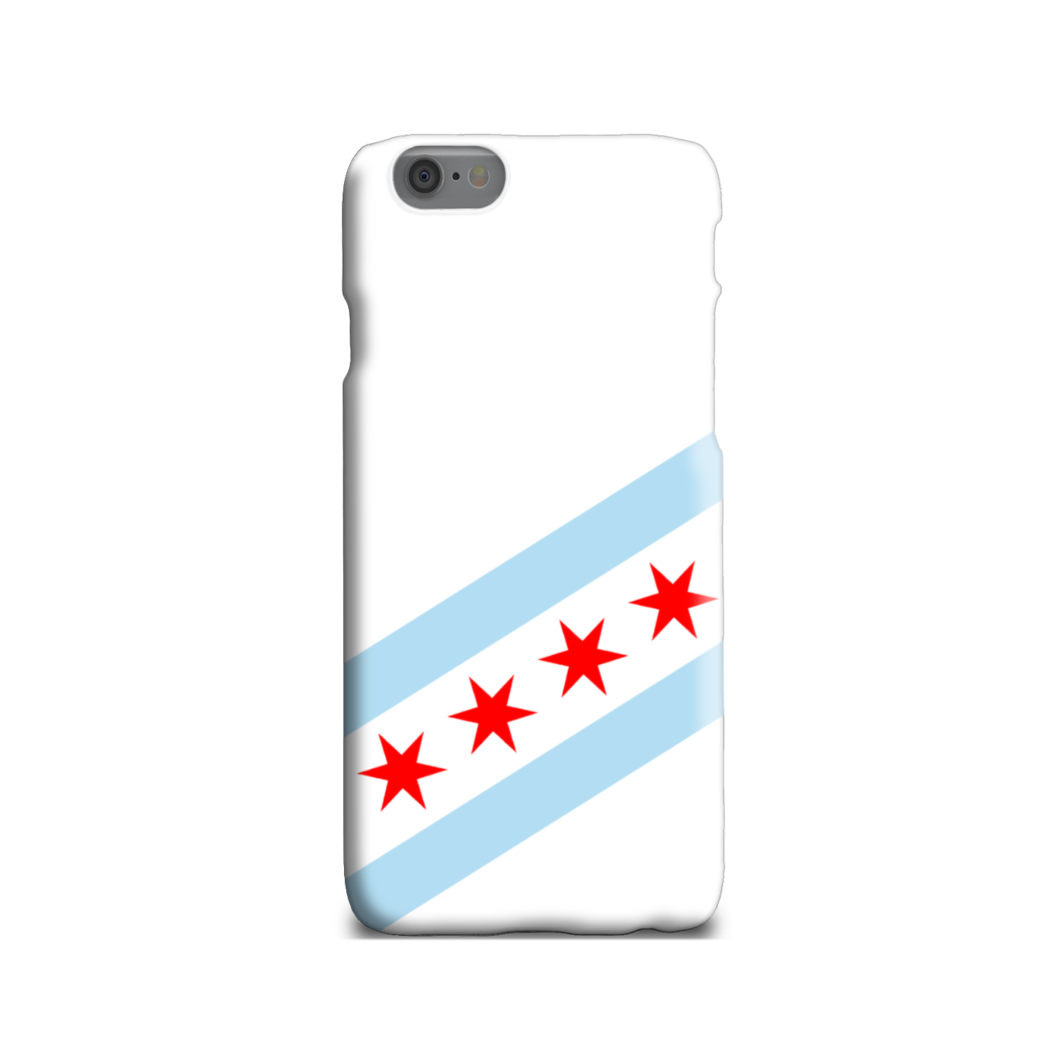 Chicago Flag Slim Phone Case