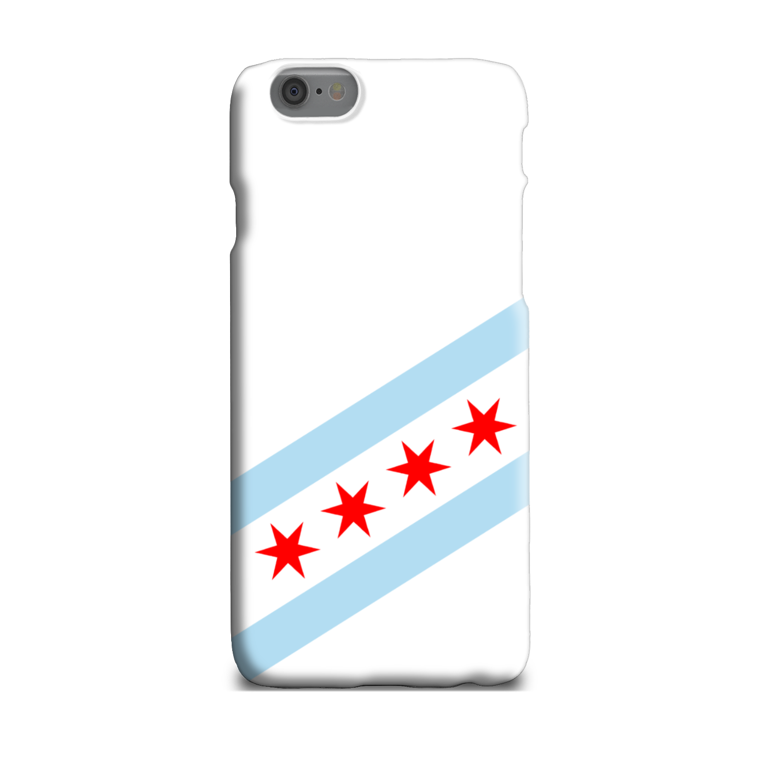Chicago Flag Slim Phone Case