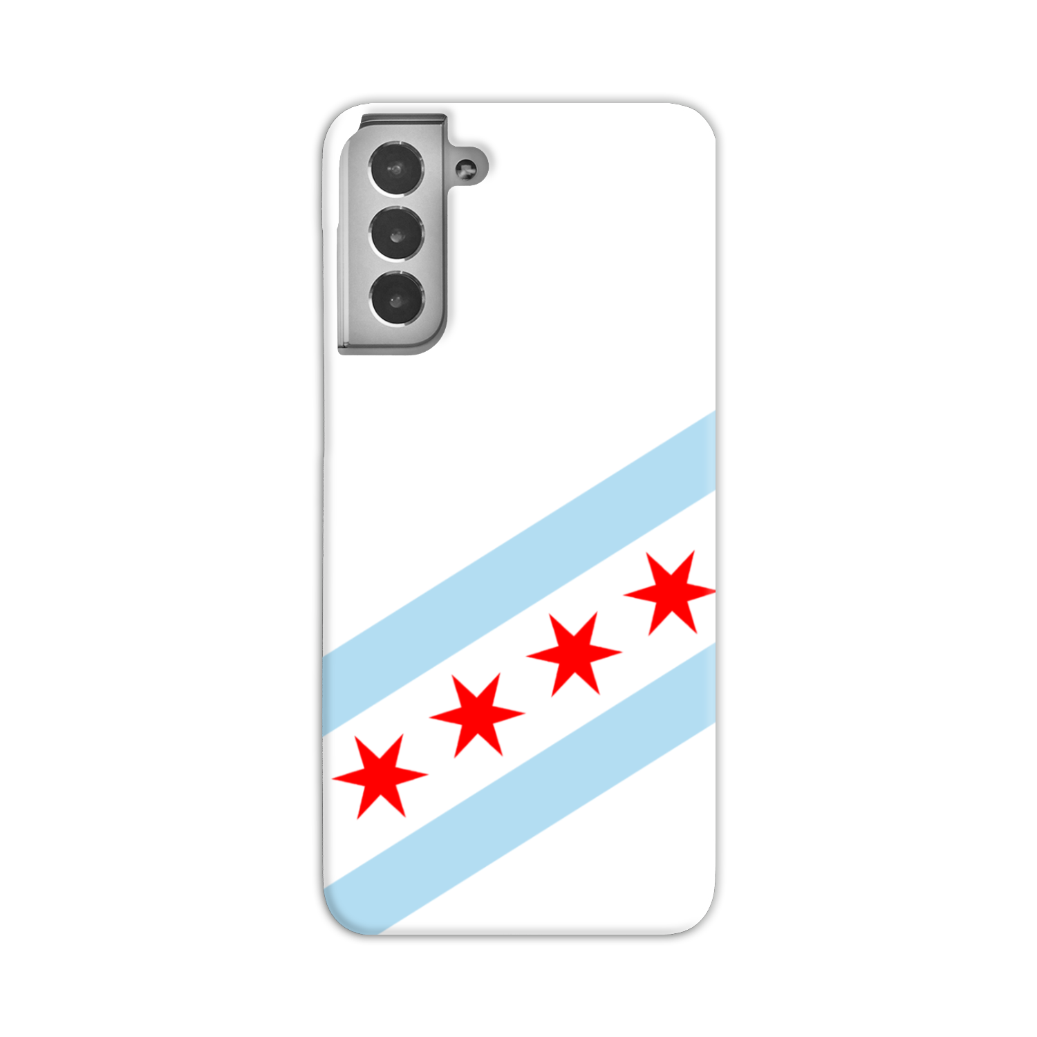 Chicago Flag Slim Phone Case