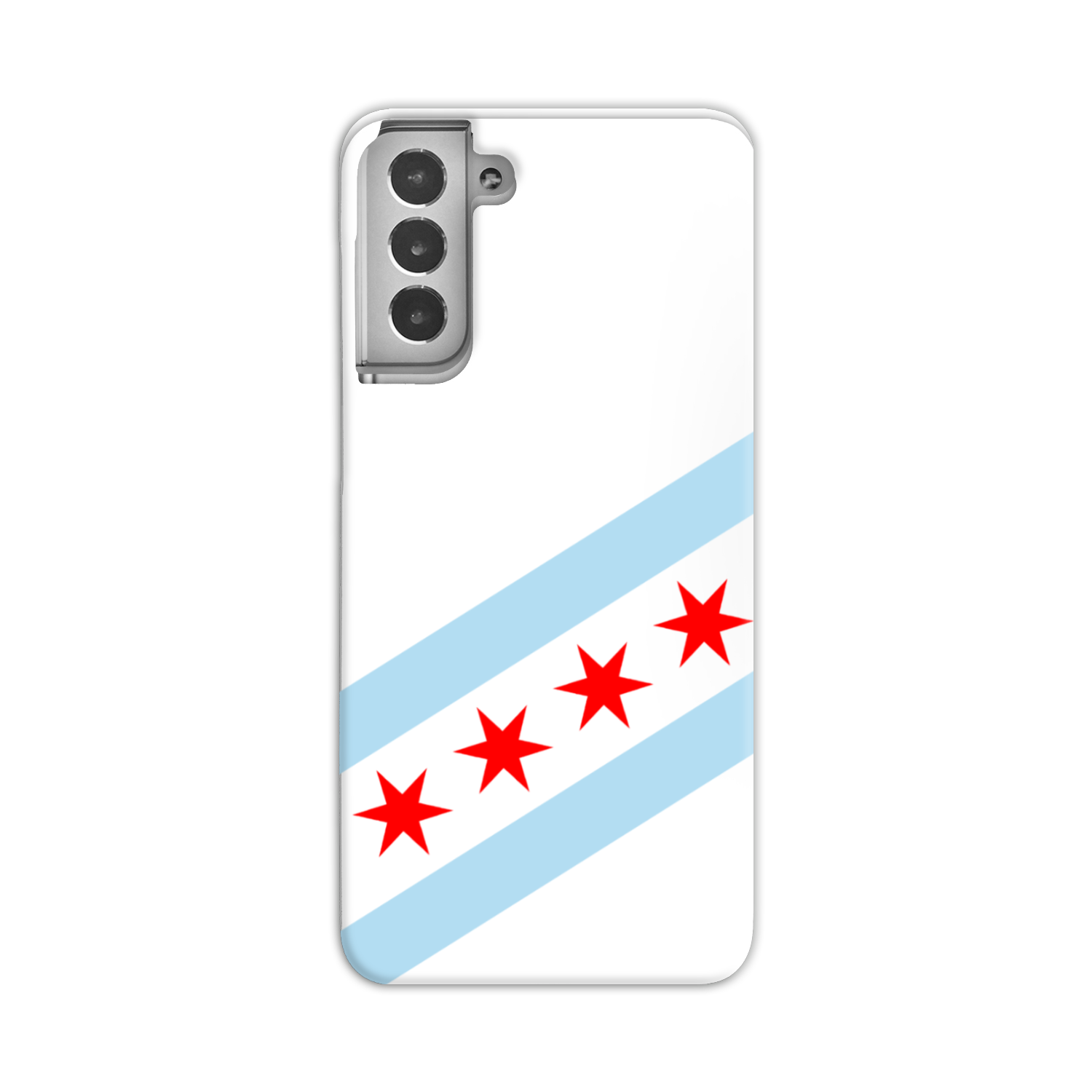 Chicago Flag Slim Phone Case