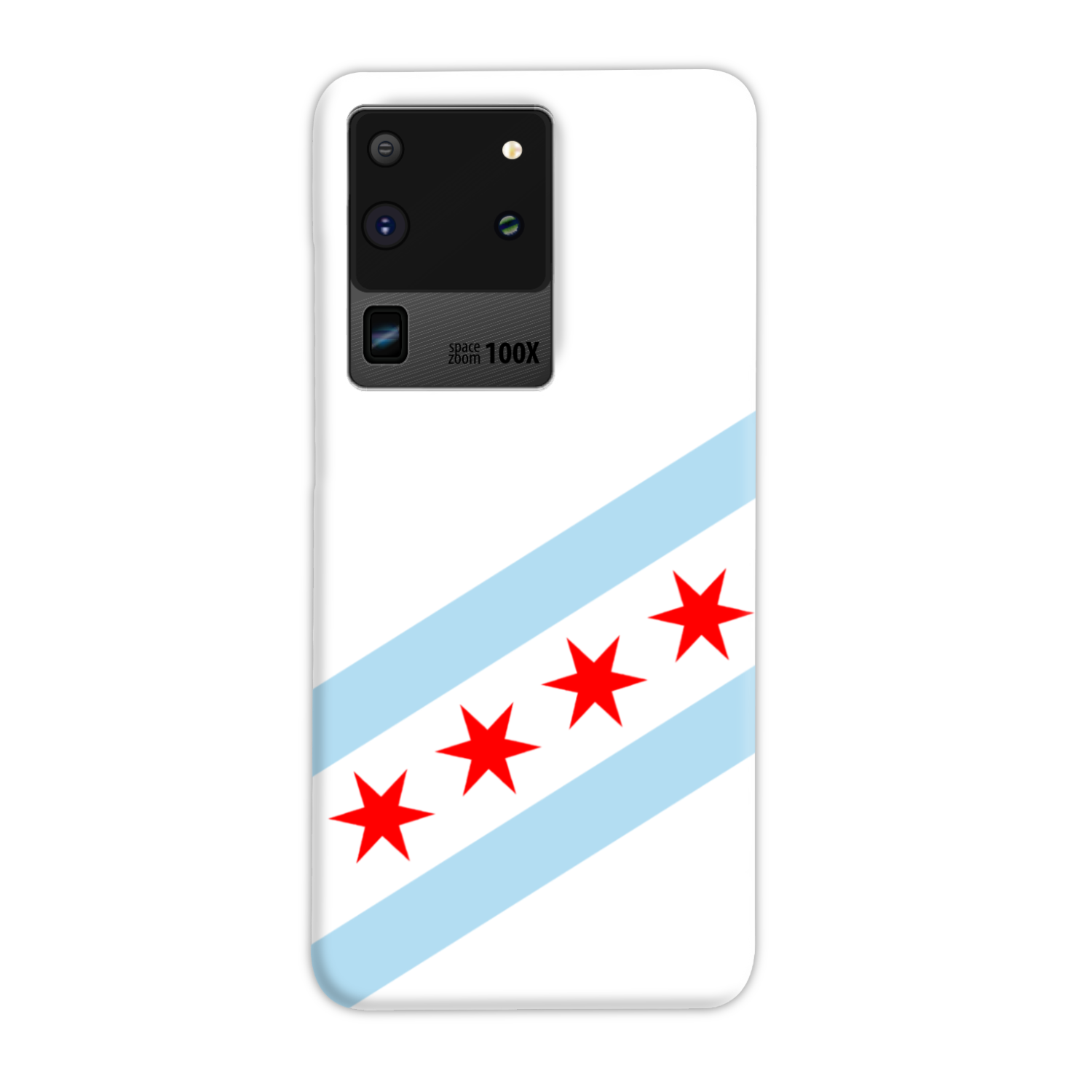 Chicago Flag Slim Phone Case