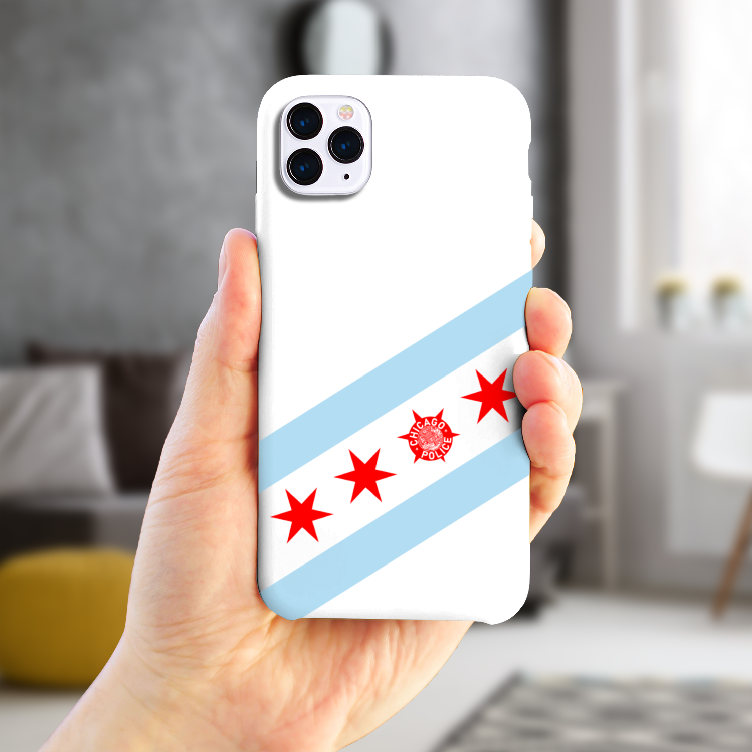 Chicago PD Flag Slim Phone Case