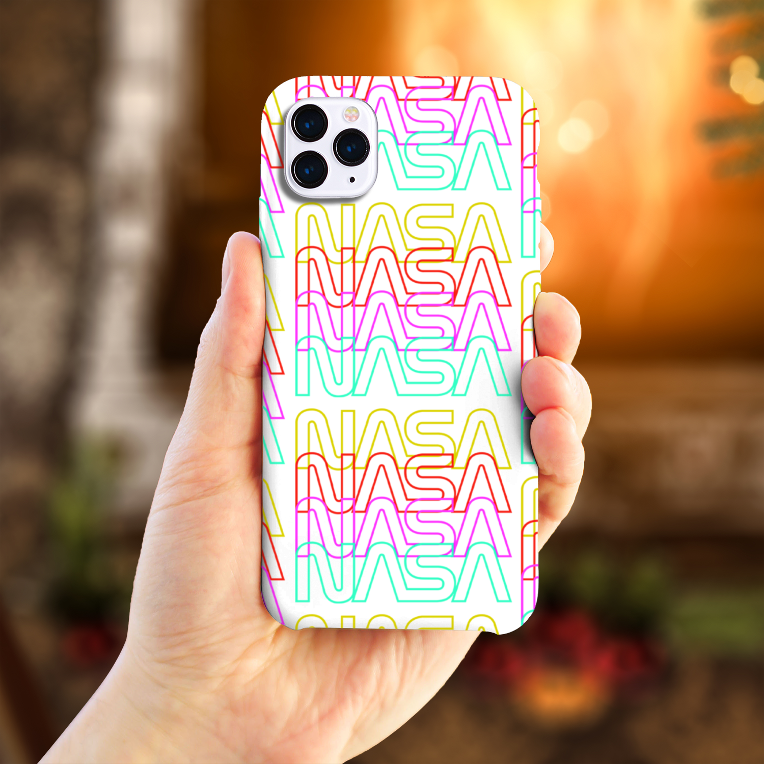 NASA Worm Slim Phone Case