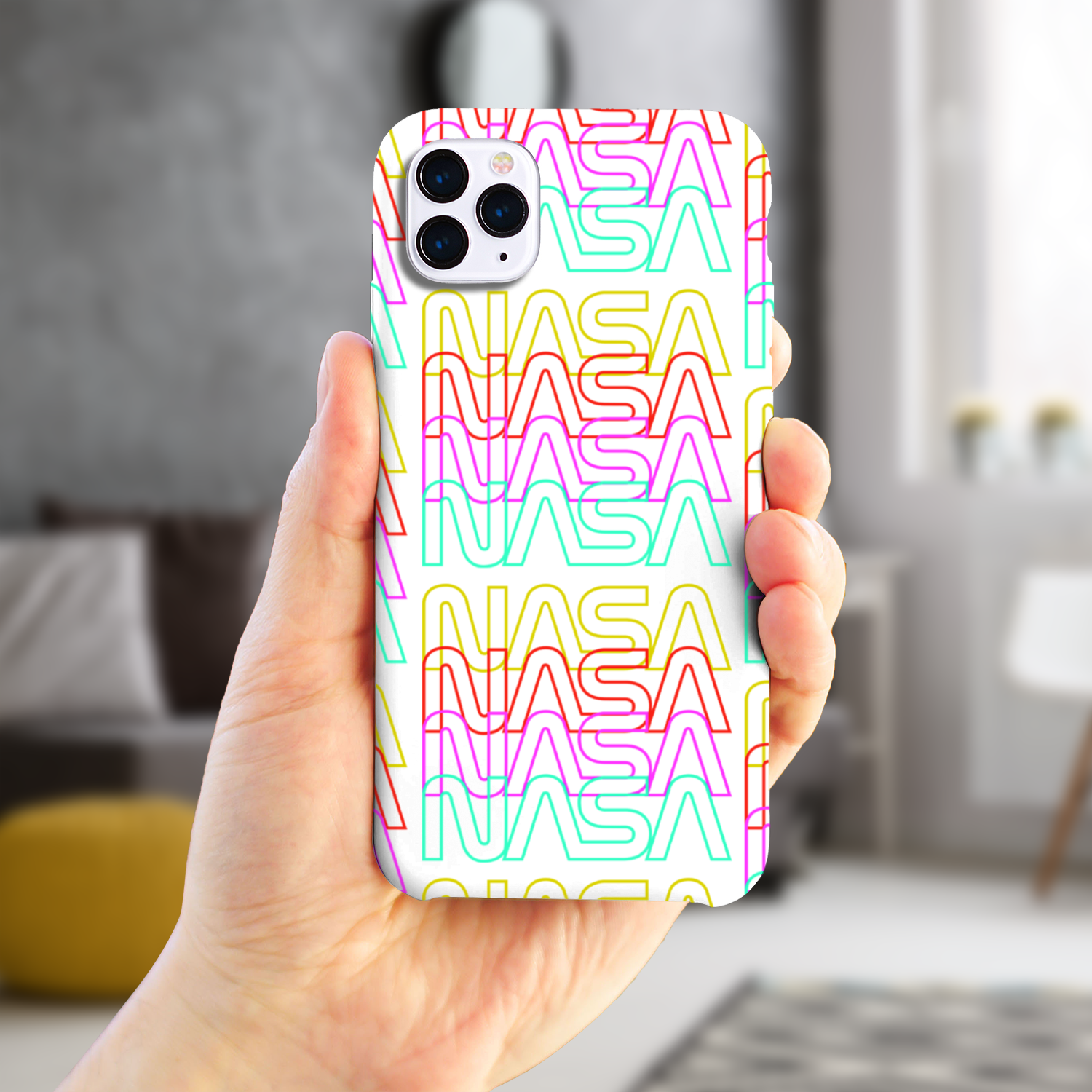 NASA Worm Slim Phone Case