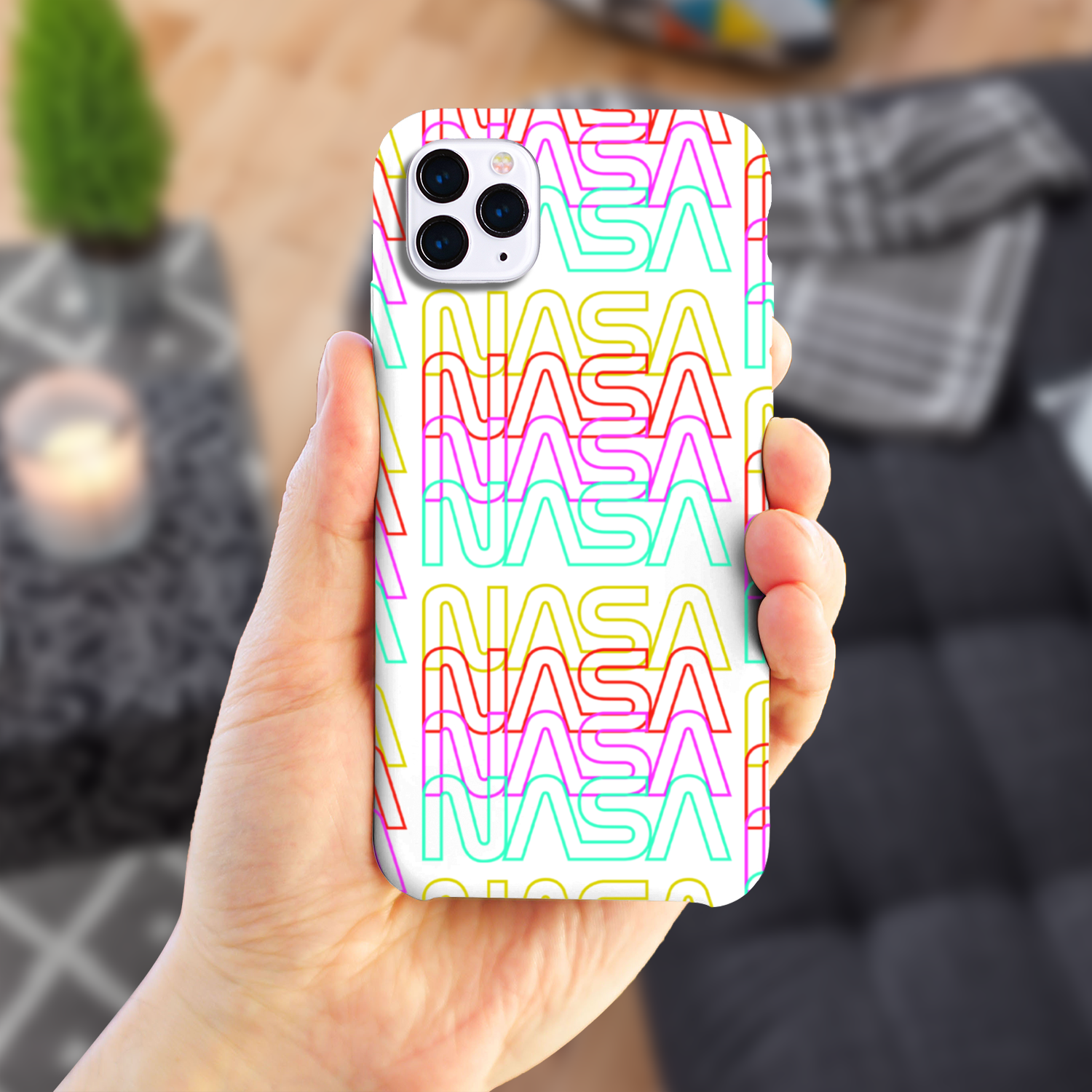 NASA Worm Slim Phone Case