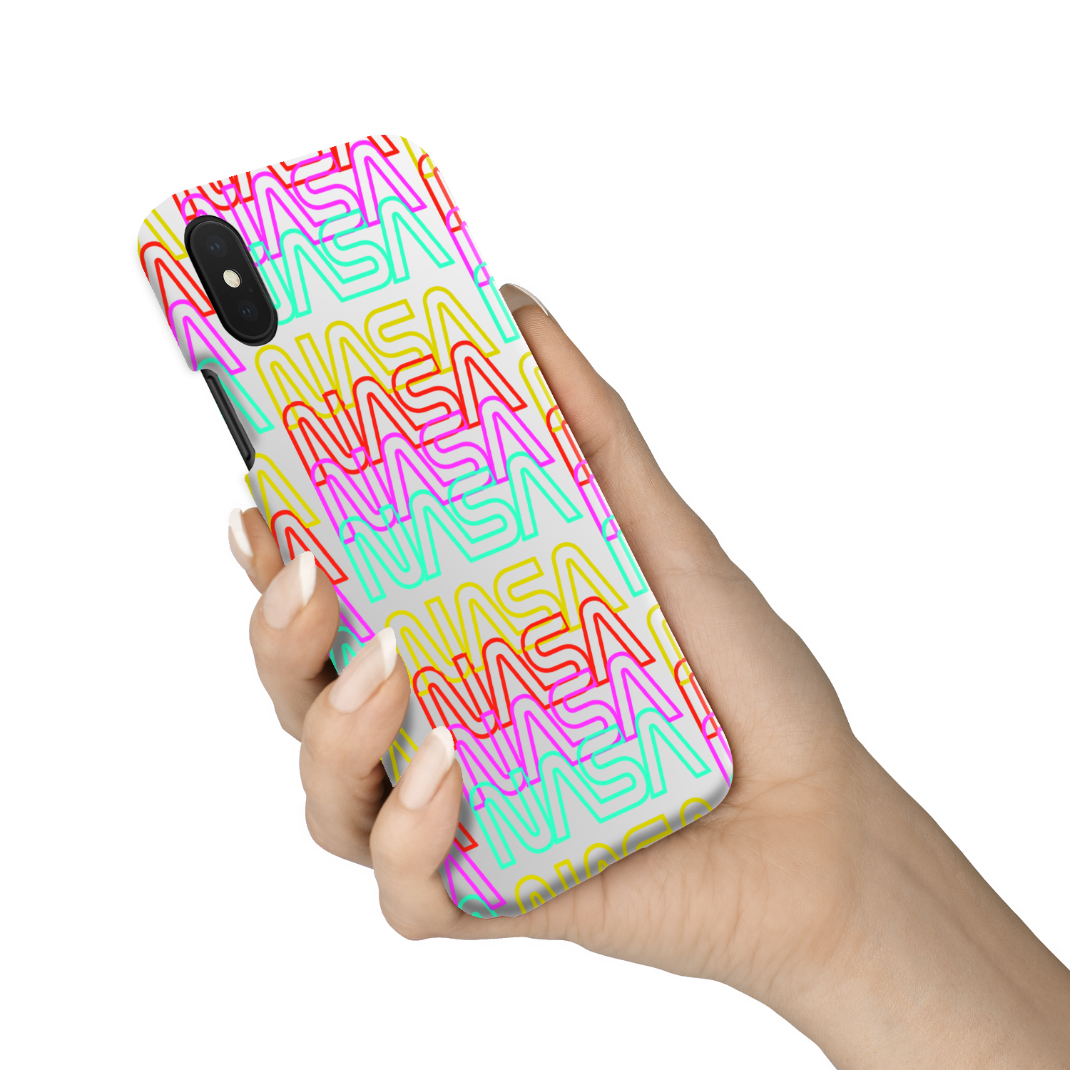 NASA Worm Slim Phone Case