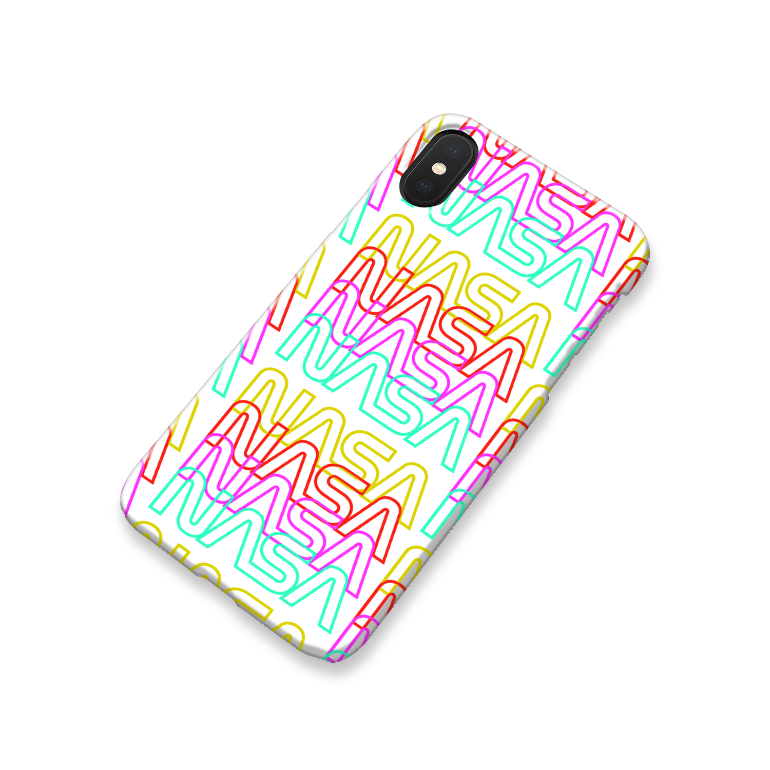 NASA Worm Slim Phone Case