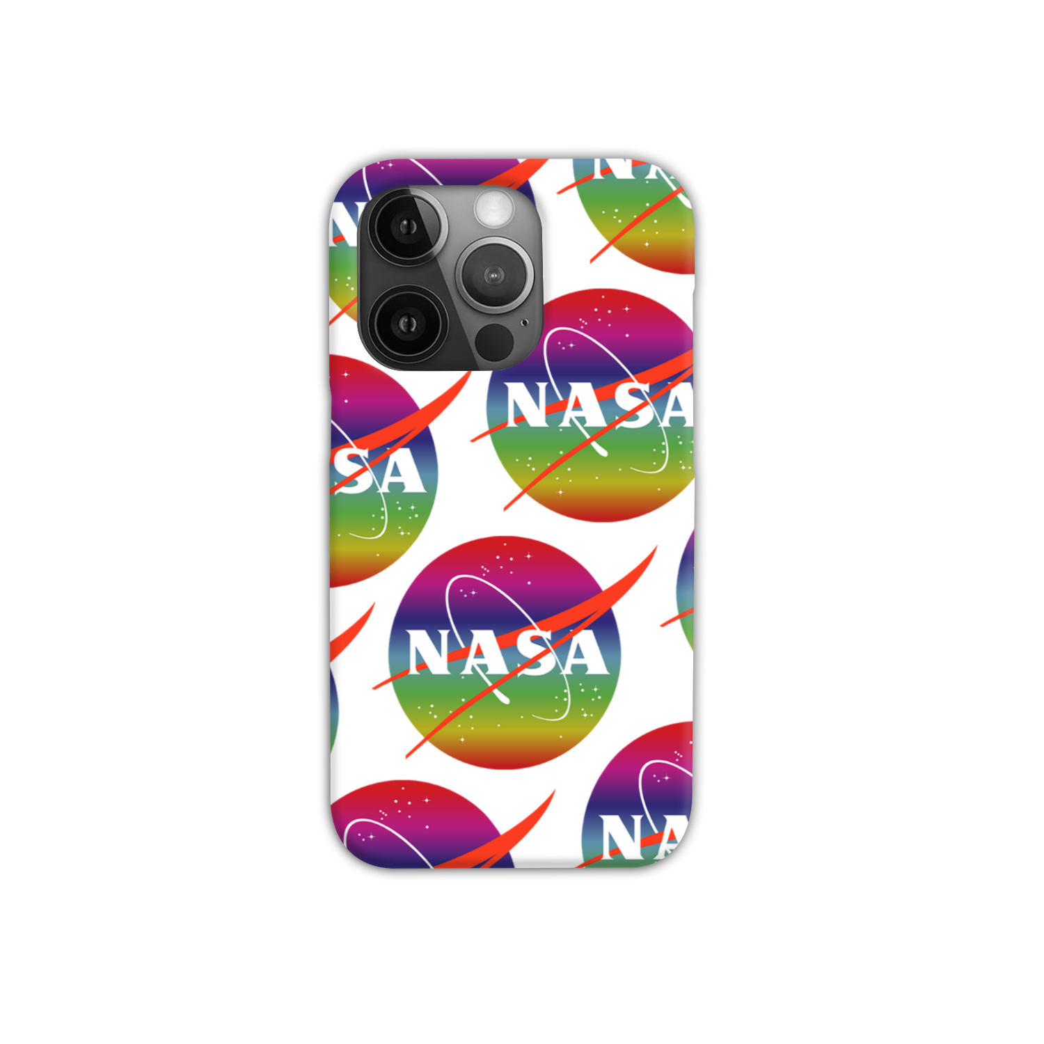 NASA Rainbow Slim Phone Case