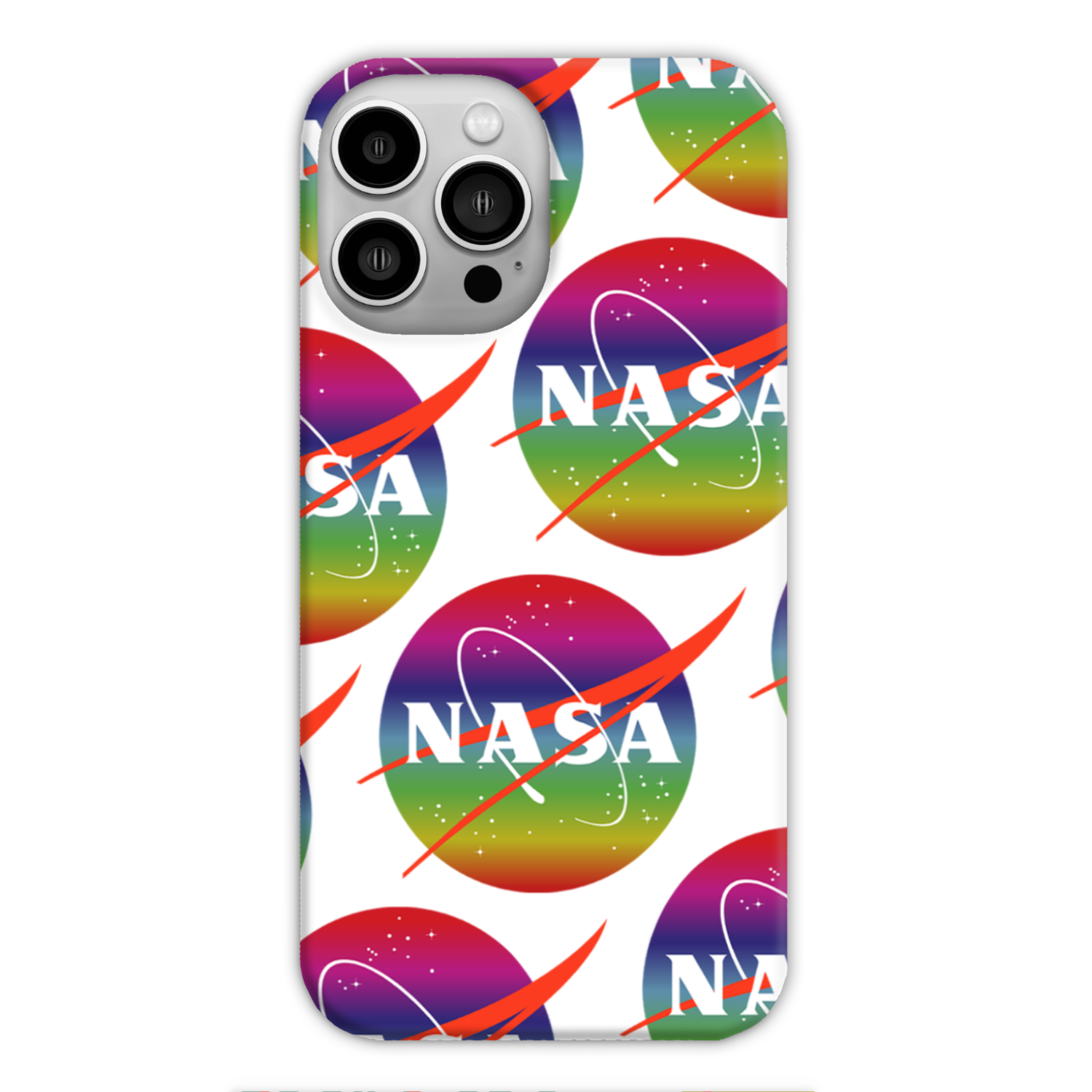 NASA Rainbow Slim Phone Case