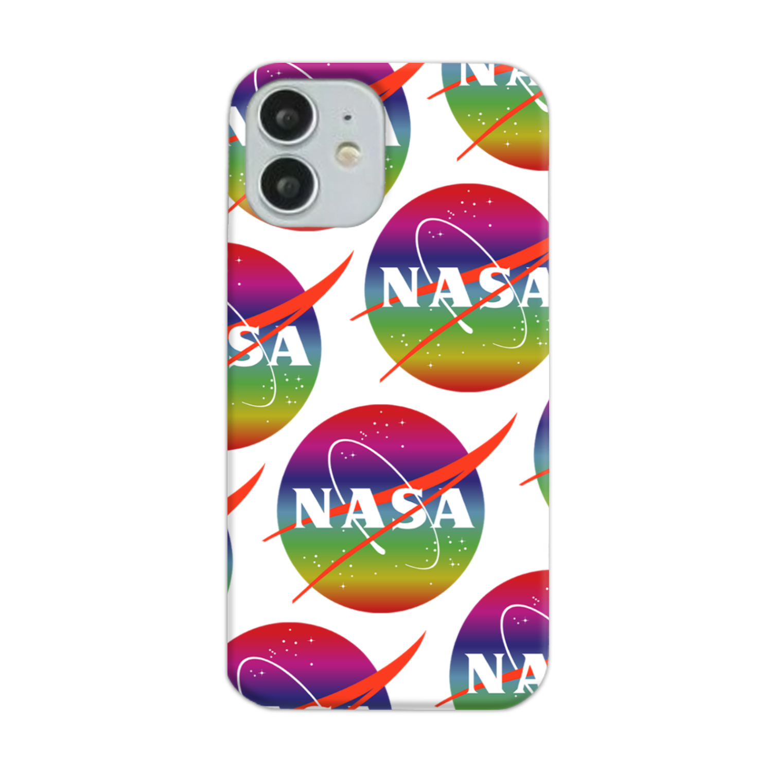 NASA Rainbow Slim Phone Case
