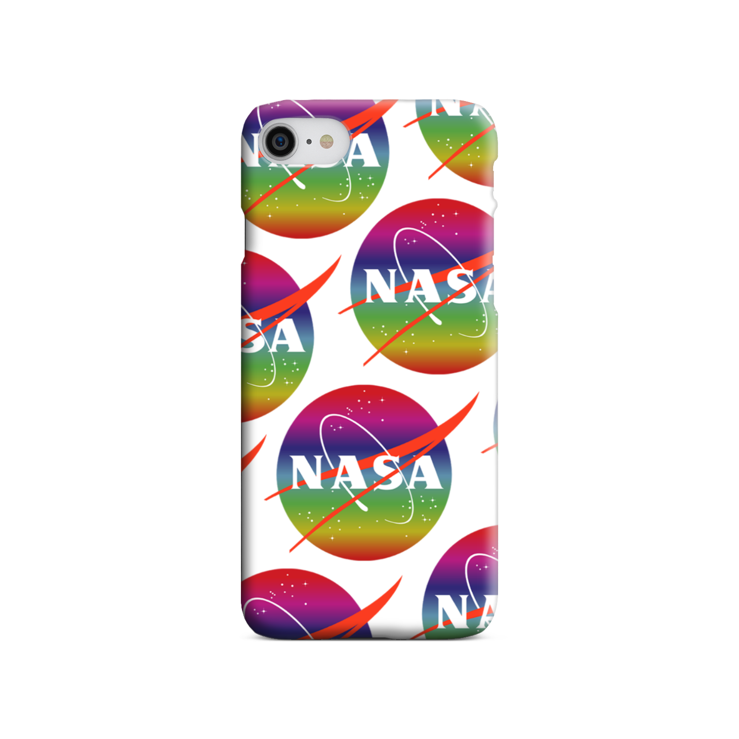NASA Rainbow Slim Phone Case