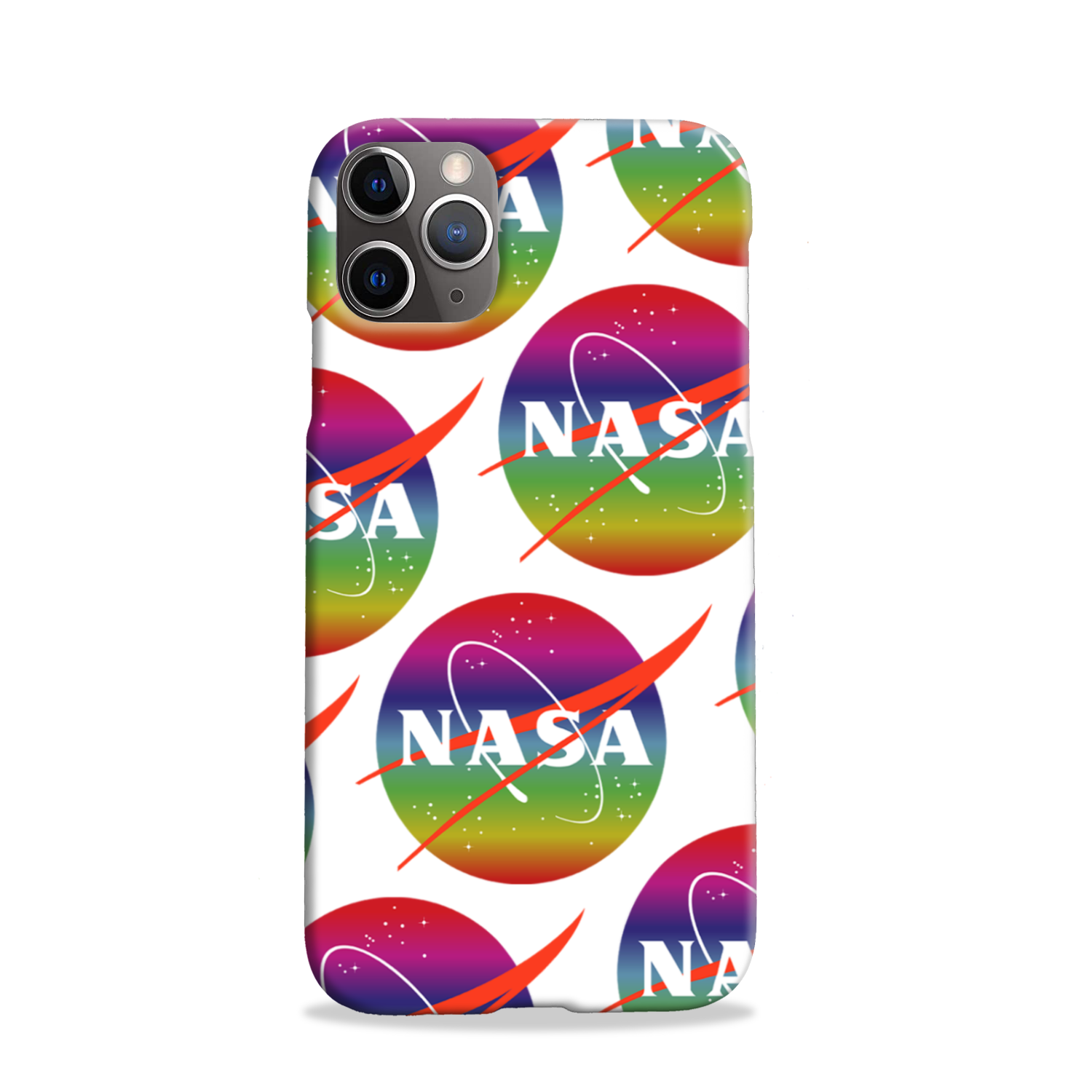 NASA Rainbow Slim Phone Case