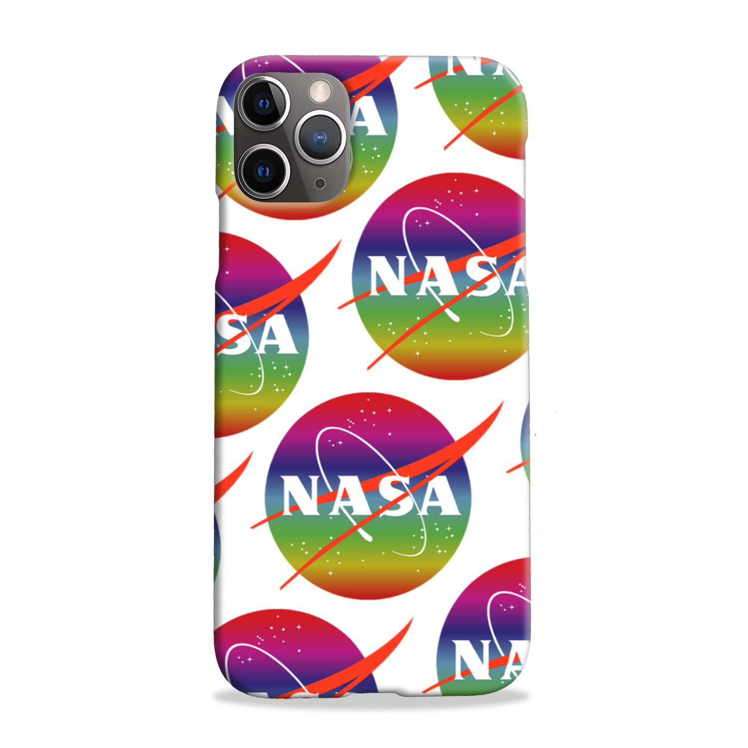 NASA Rainbow Slim Phone Case