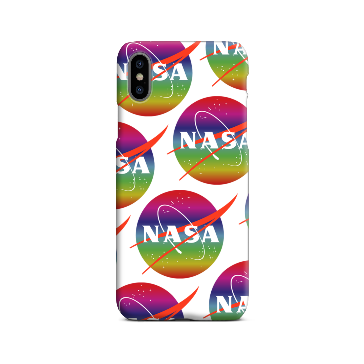 NASA Rainbow Slim Phone Case