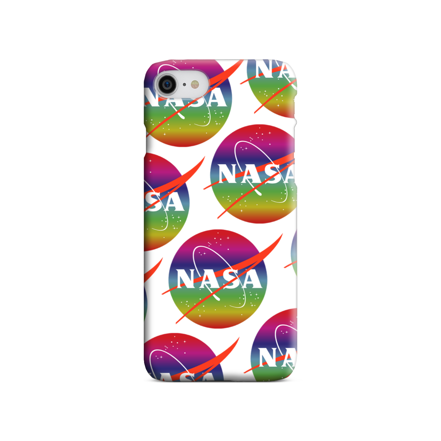NASA Rainbow Slim Phone Case
