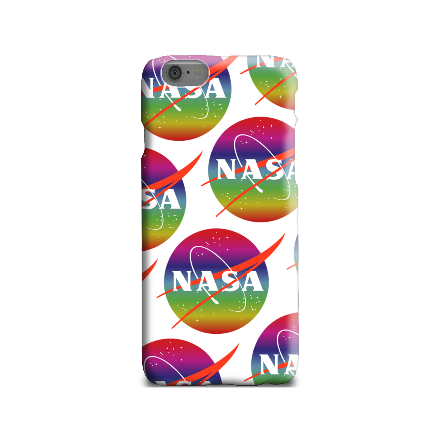 NASA Rainbow Slim Phone Case