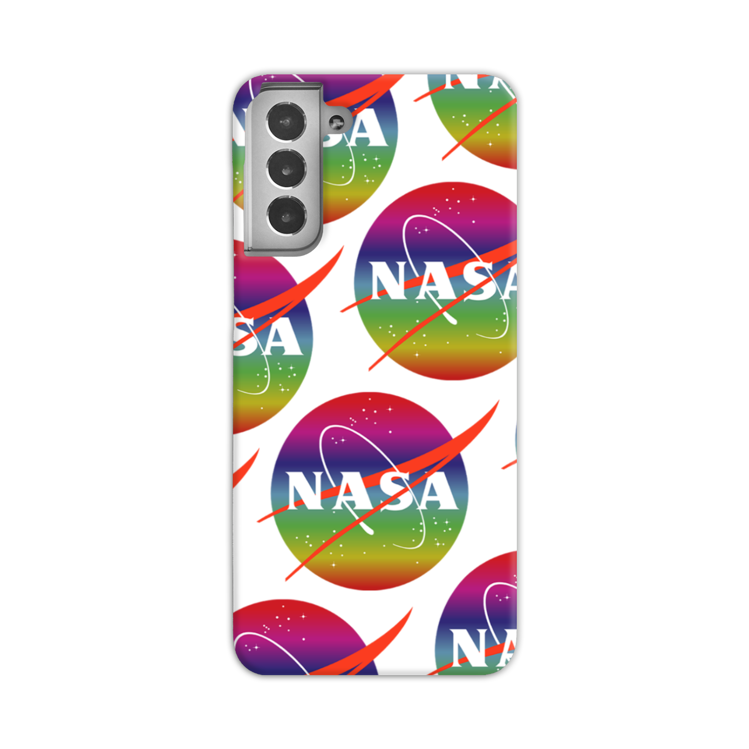 NASA Rainbow Slim Phone Case