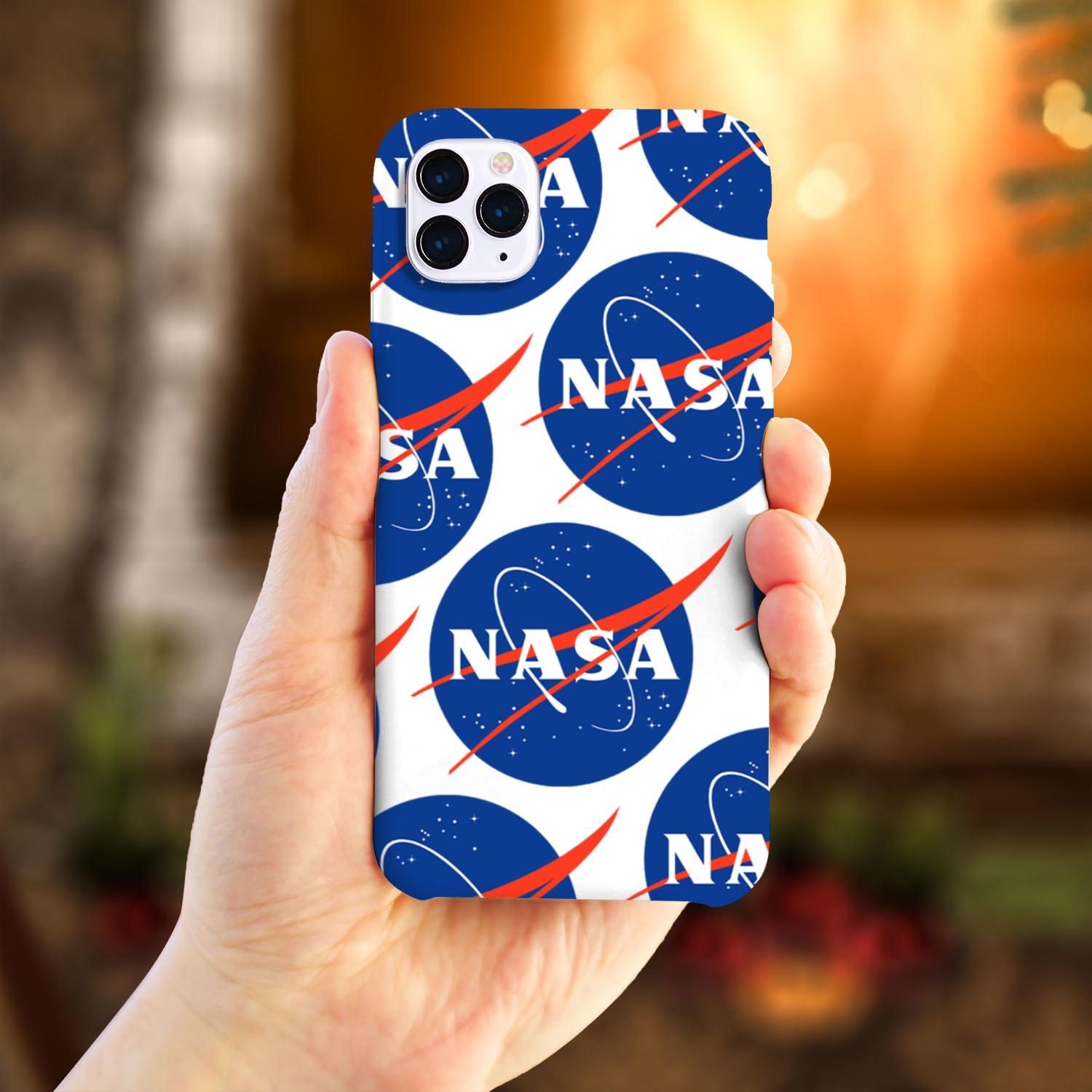 NASA Circle Logo Slim Phone Case