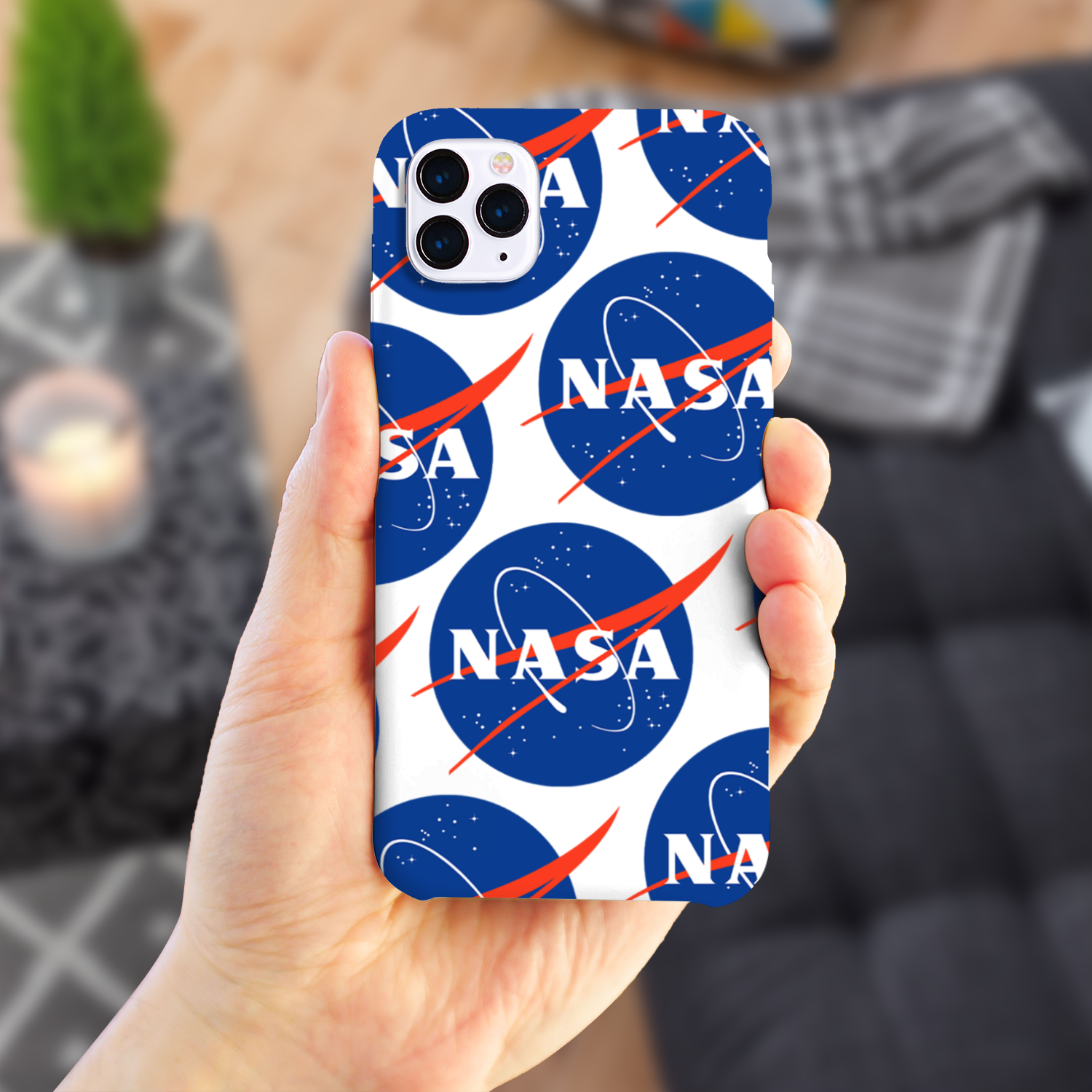 NASA Circle Logo Slim Phone Case