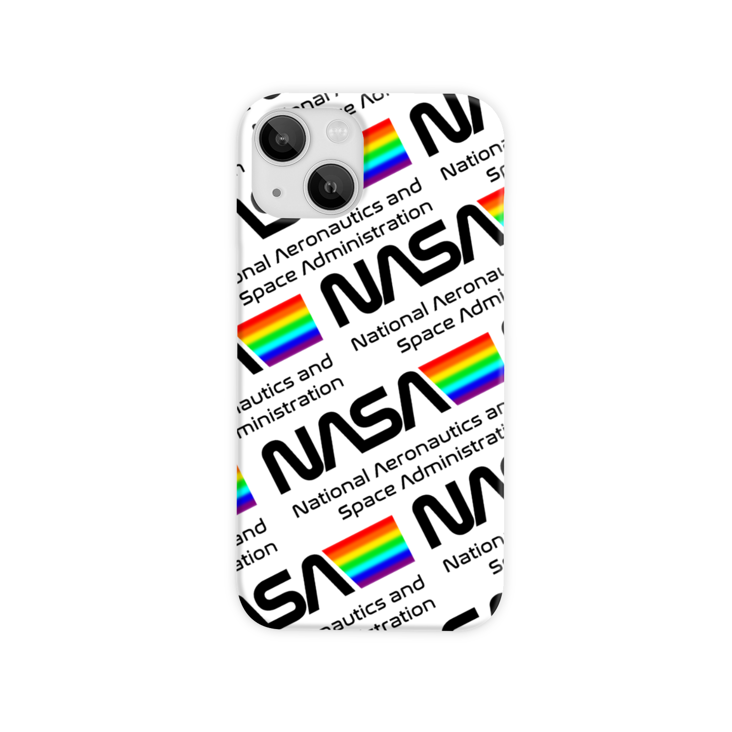 NASA Space Log Slim Phone Case