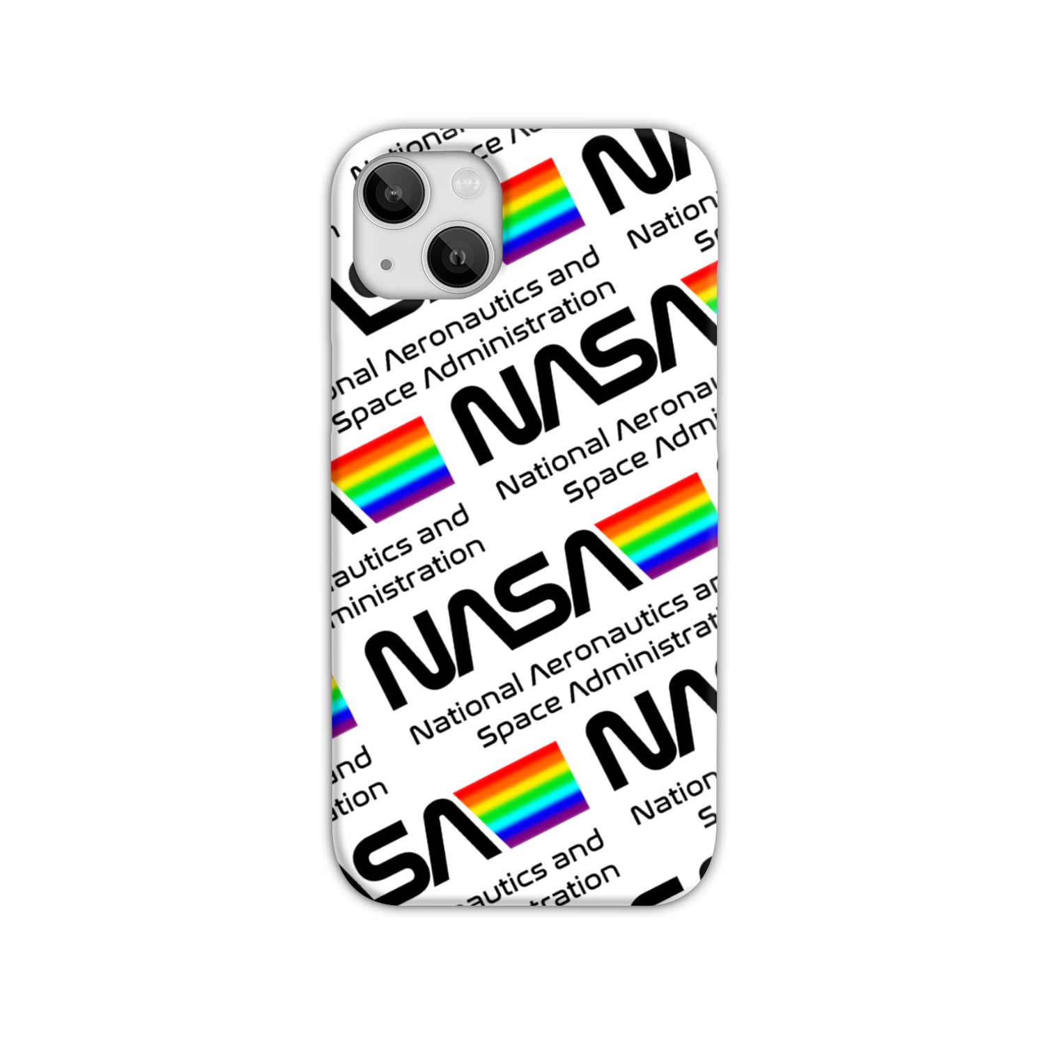 NASA Space Log Slim Phone Case
