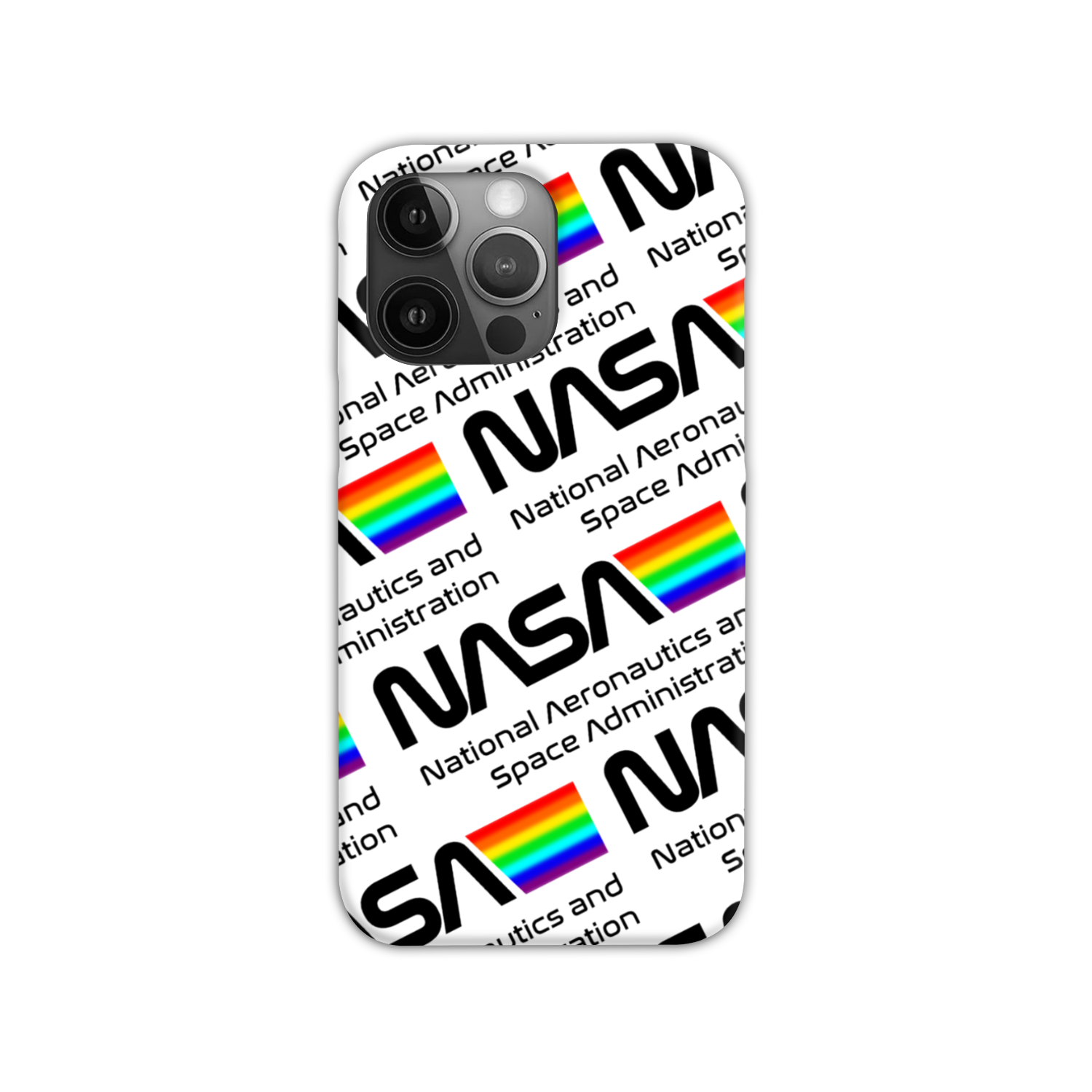 NASA Space Log Slim Phone Case
