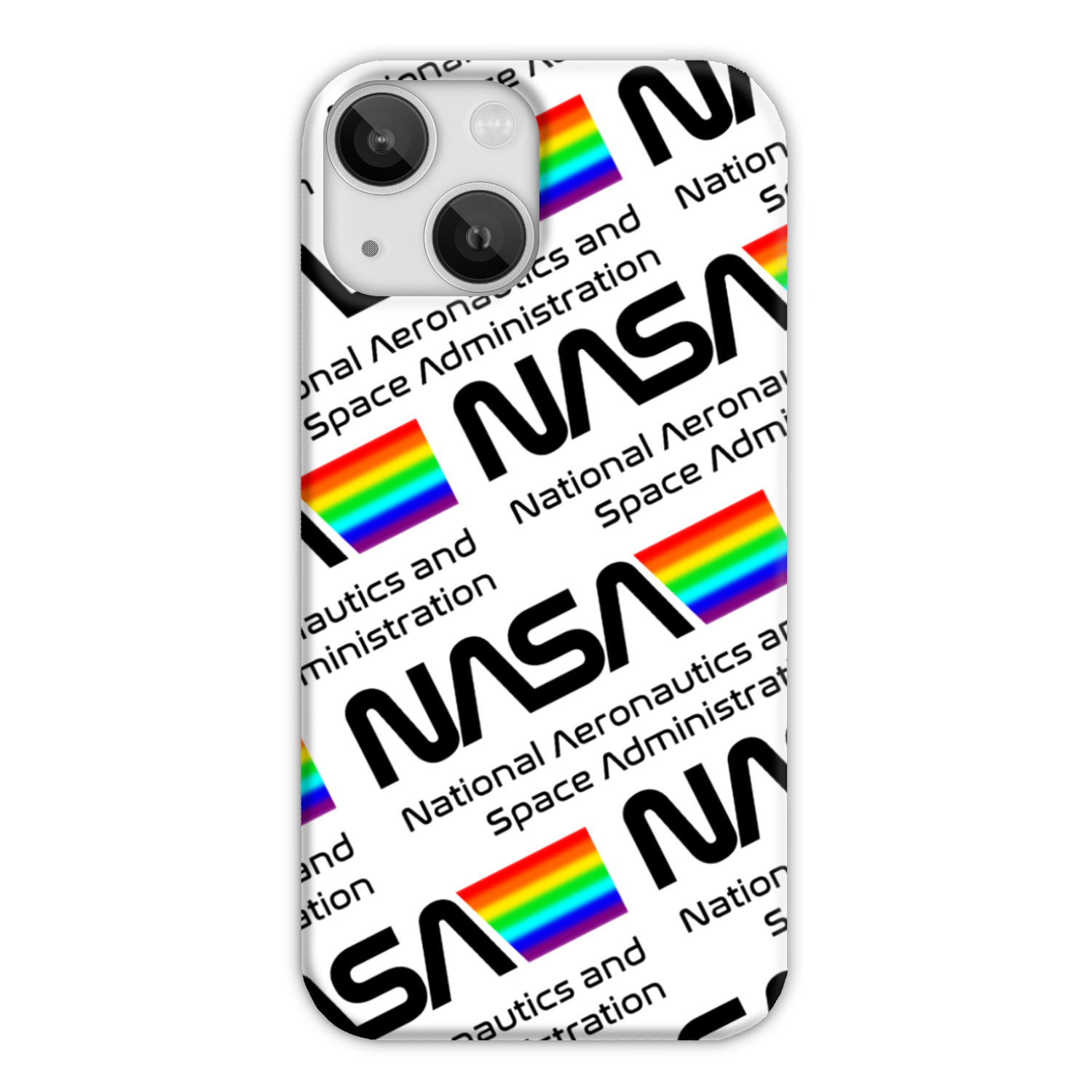 NASA Space Log Slim Phone Case