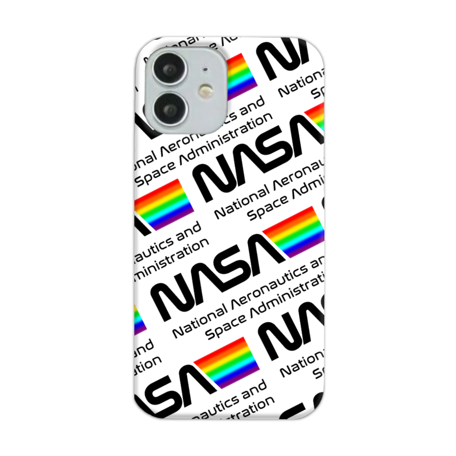 NASA Space Log Slim Phone Case