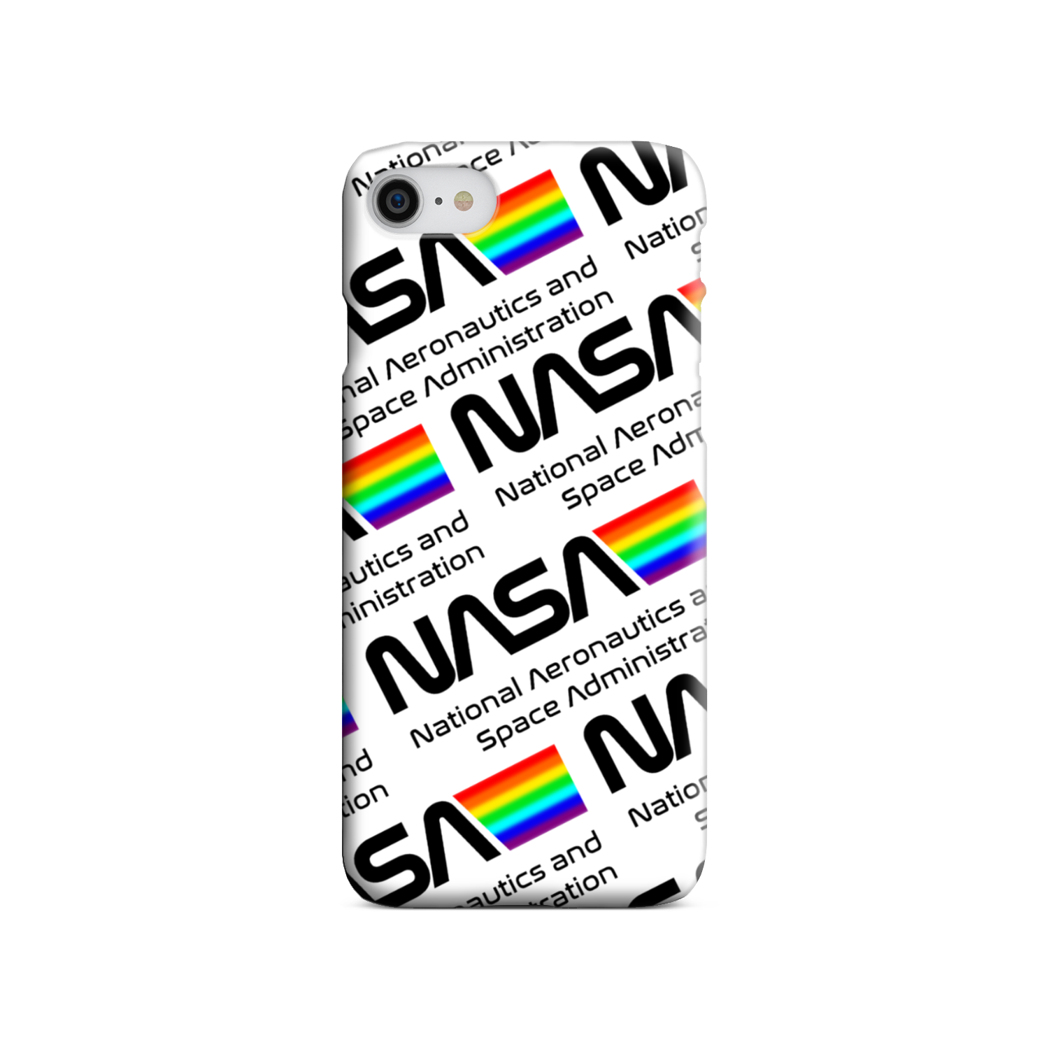 NASA Space Log Slim Phone Case