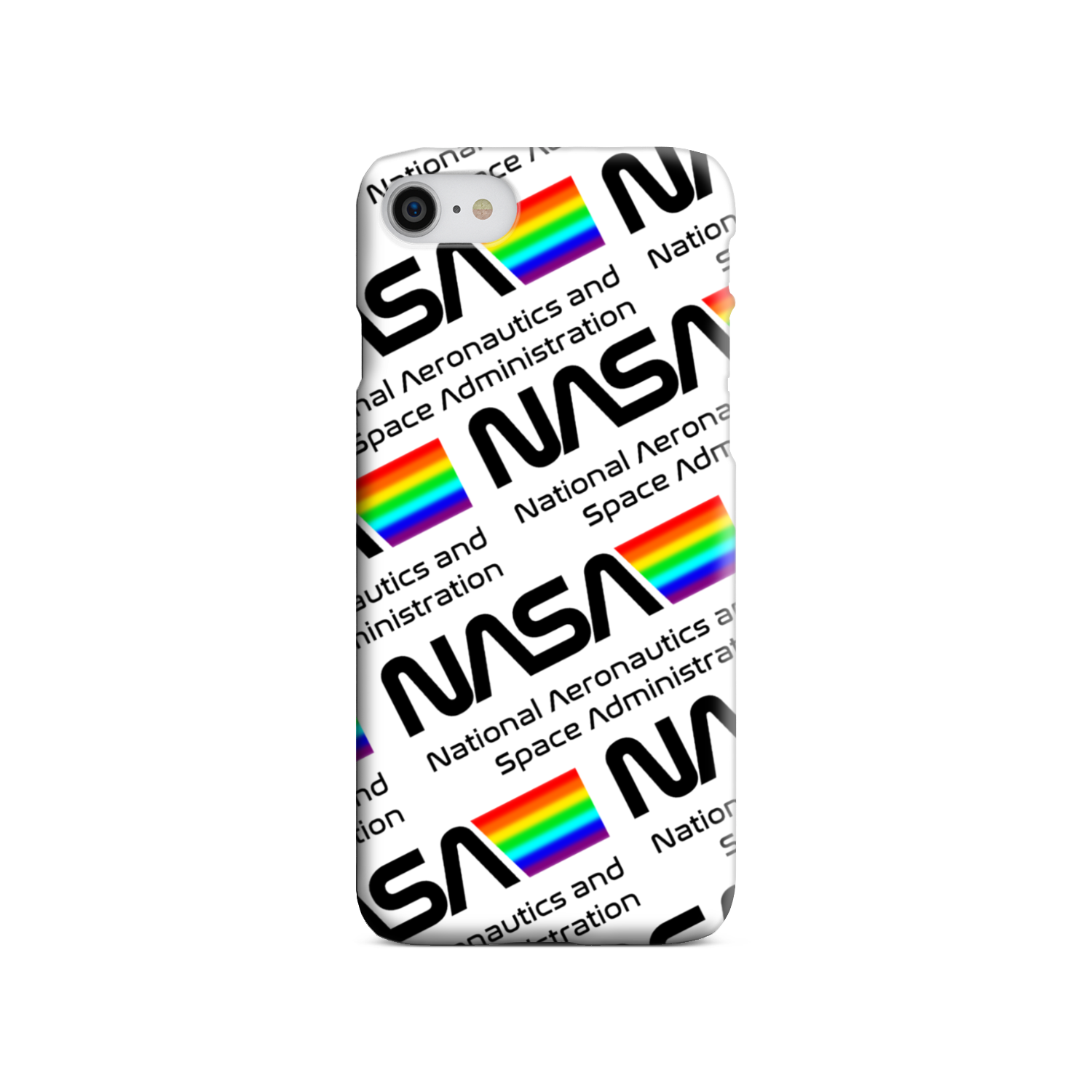 NASA Space Log Slim Phone Case