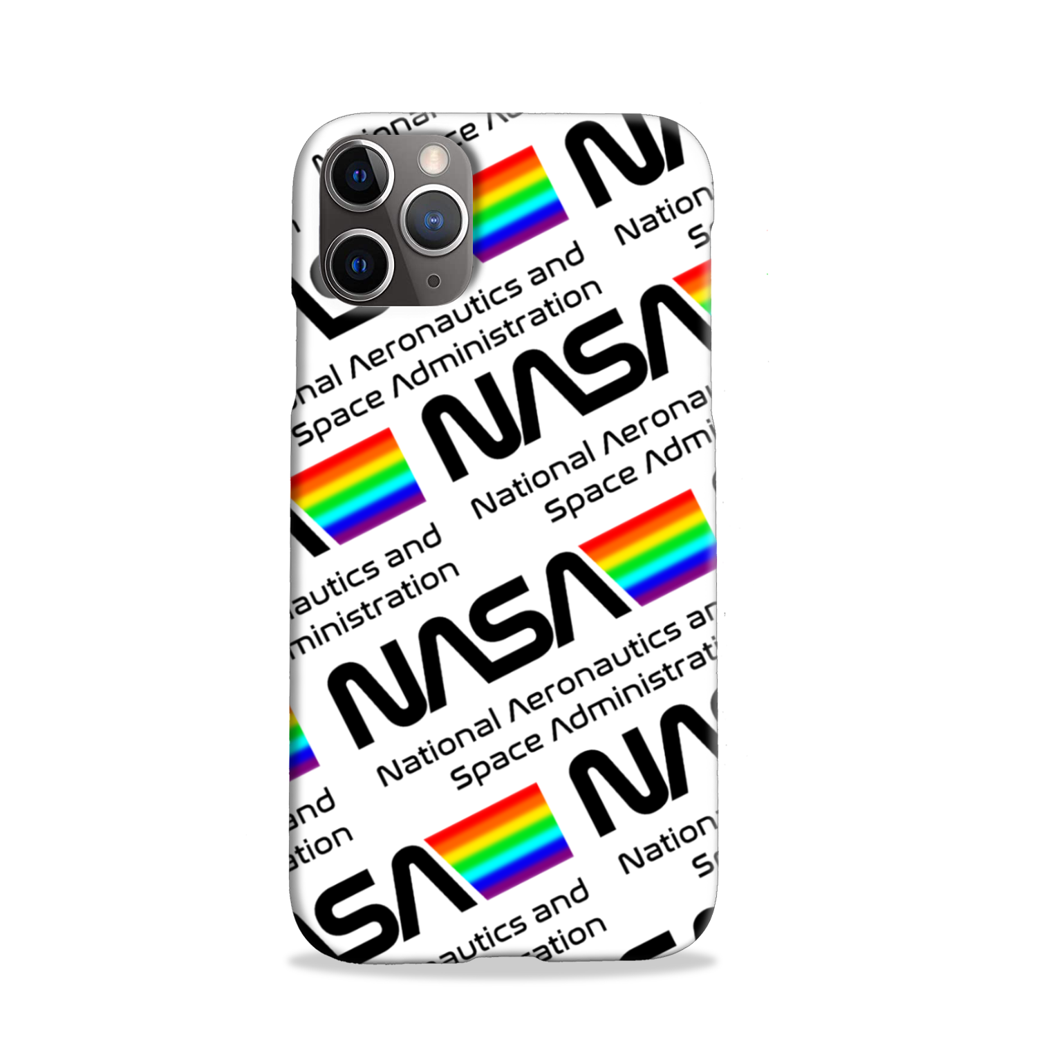 NASA Space Log Slim Phone Case