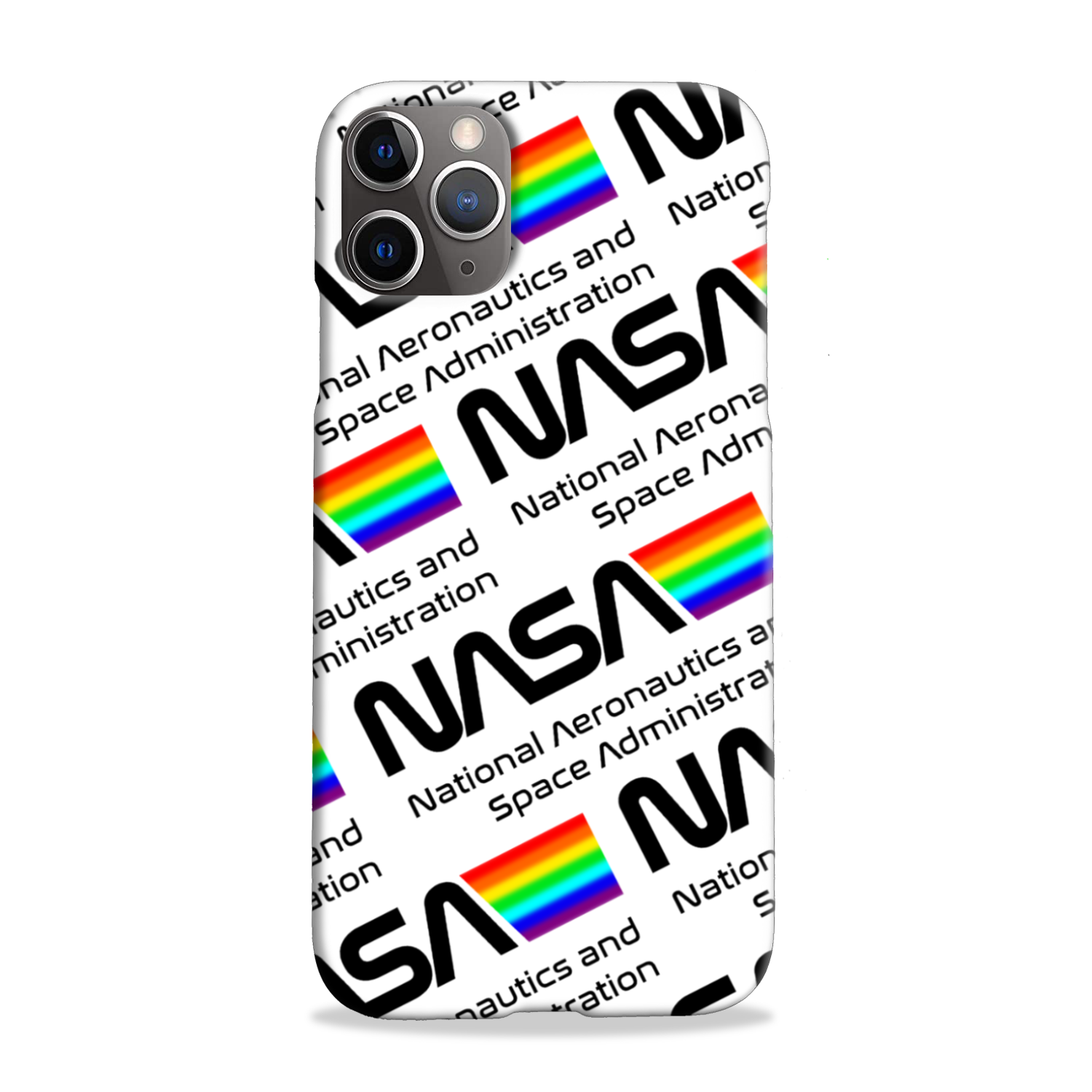 NASA Space Log Slim Phone Case
