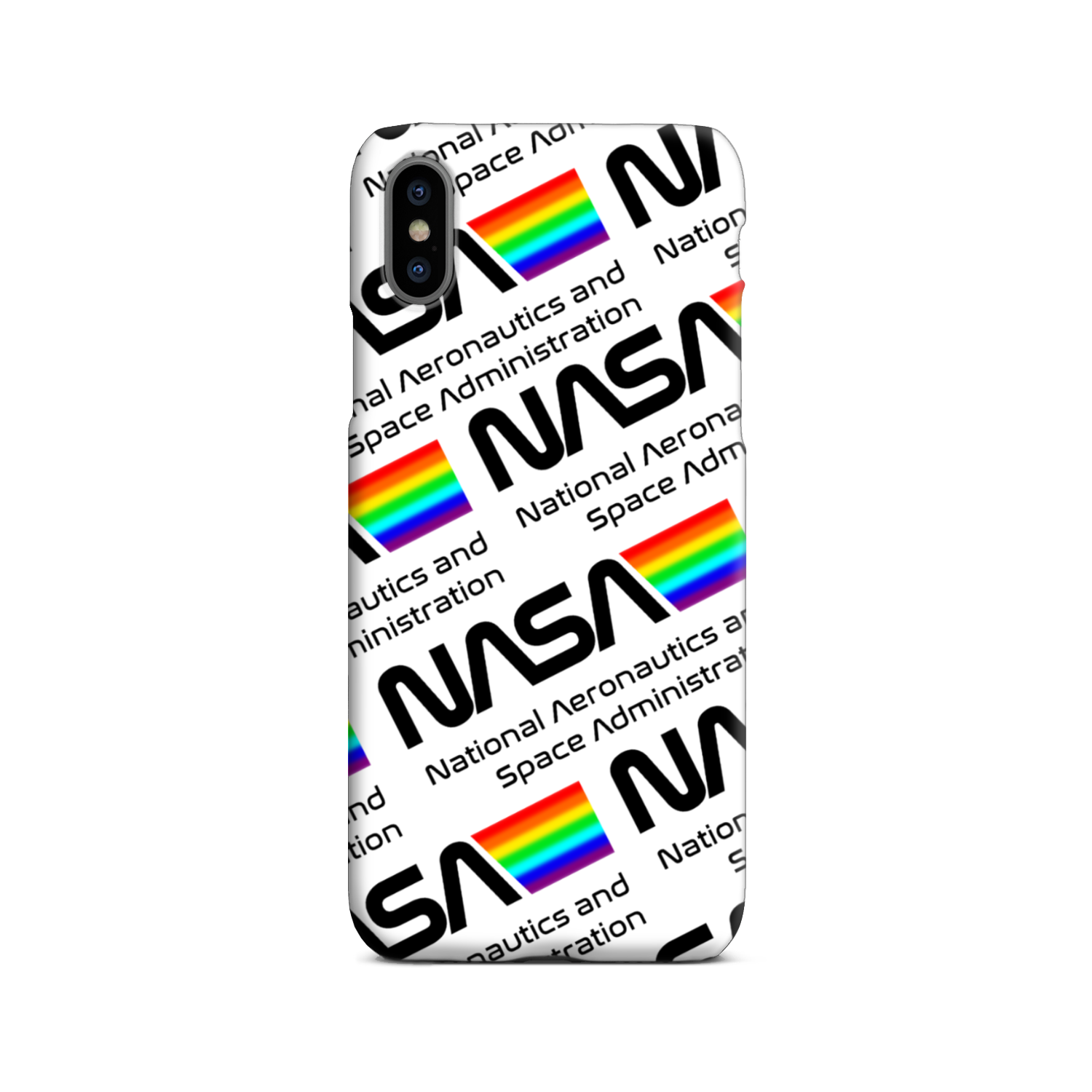 NASA Space Log Slim Phone Case