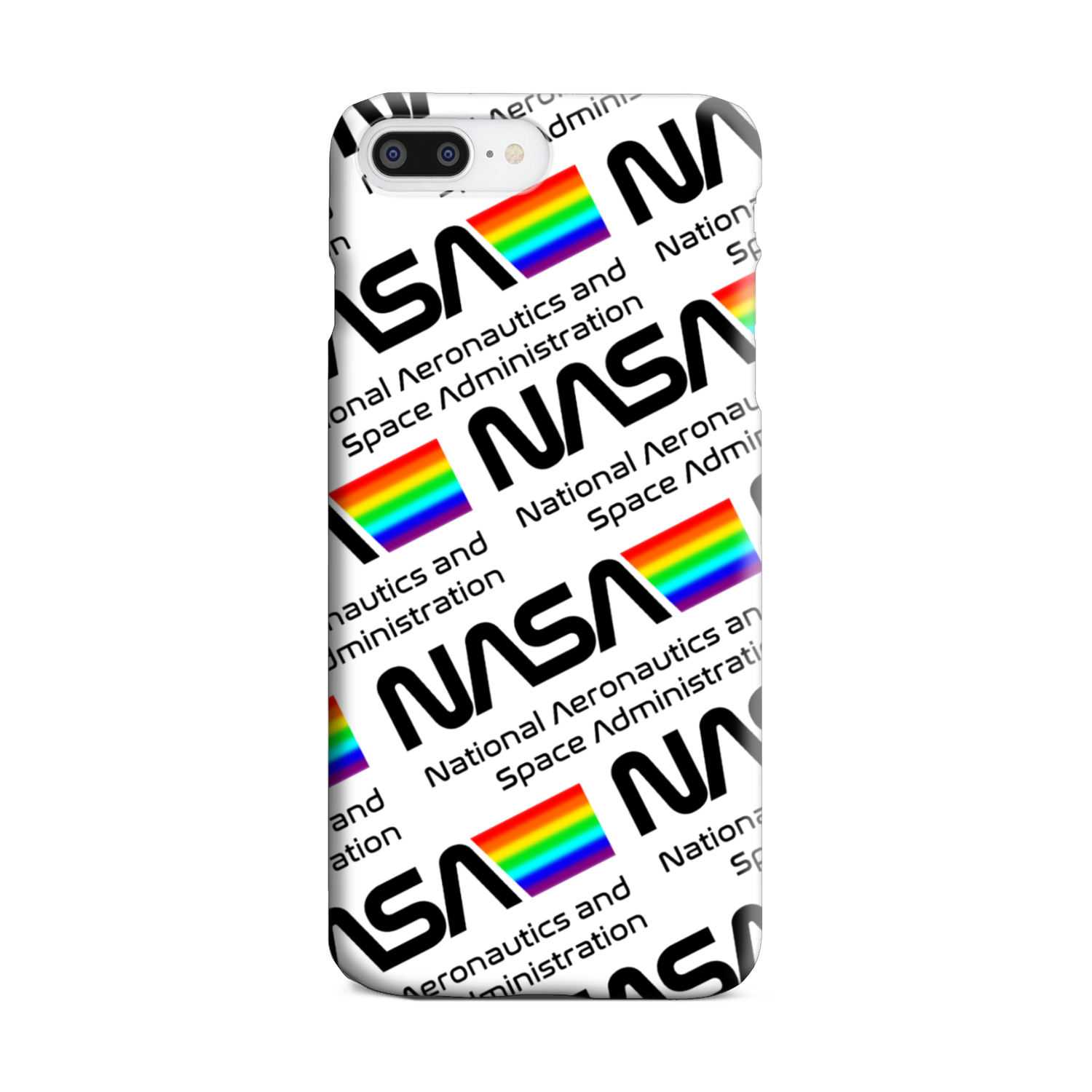 NASA Space Log Slim Phone Case