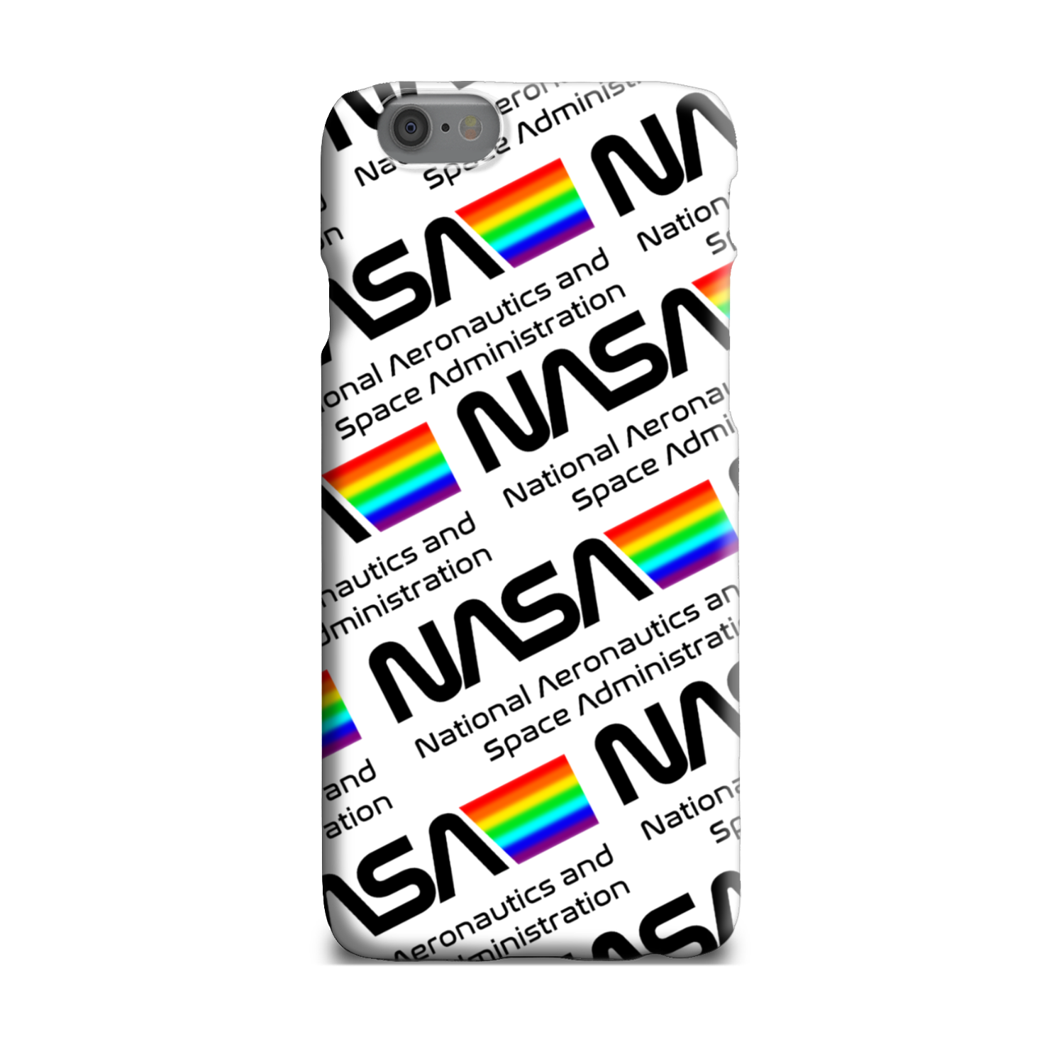 NASA Space Log Slim Phone Case