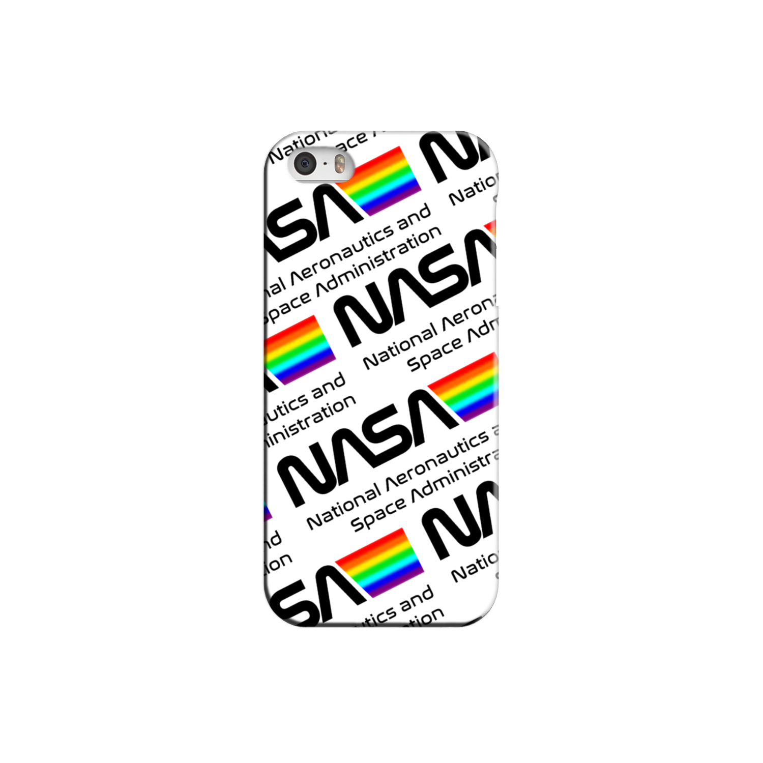 NASA Space Log Slim Phone Case