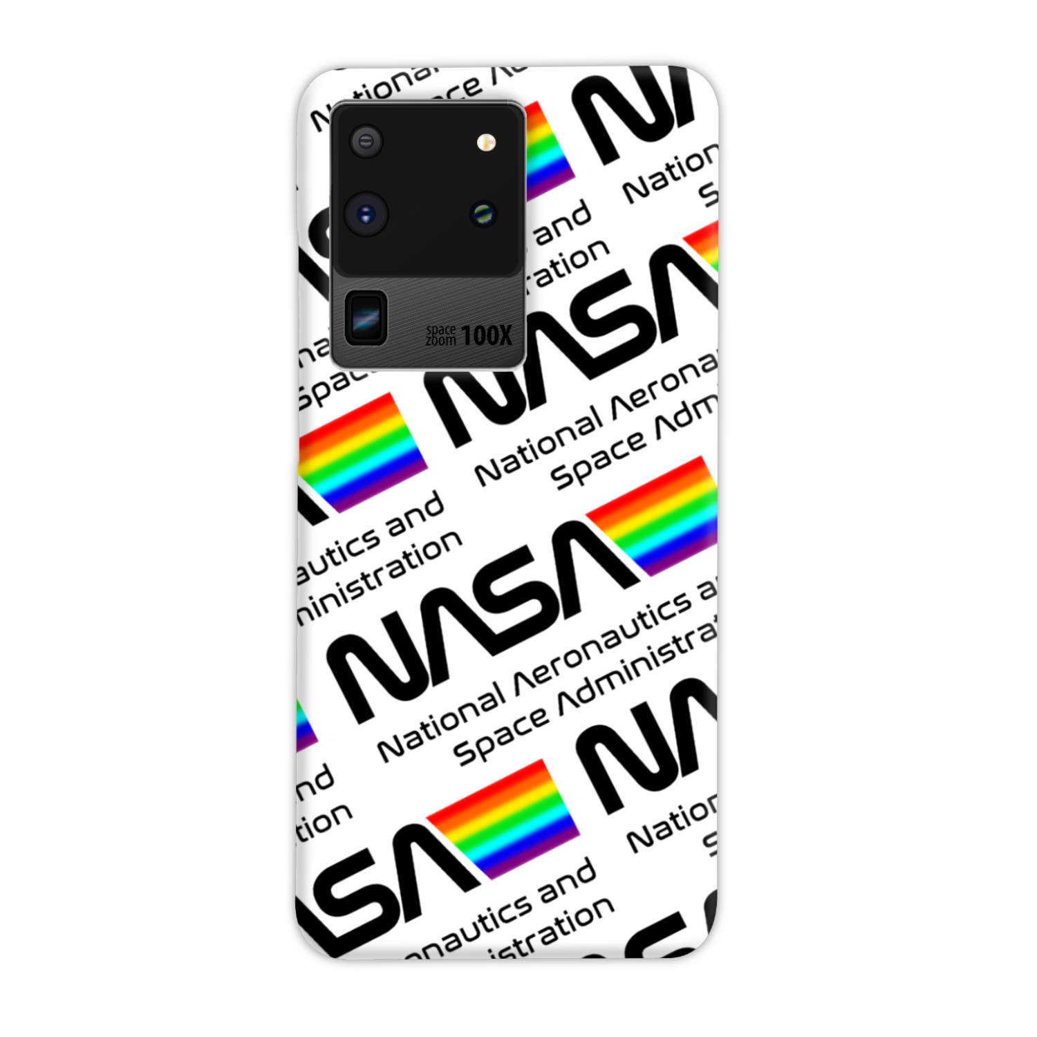 NASA Space Log Slim Phone Case