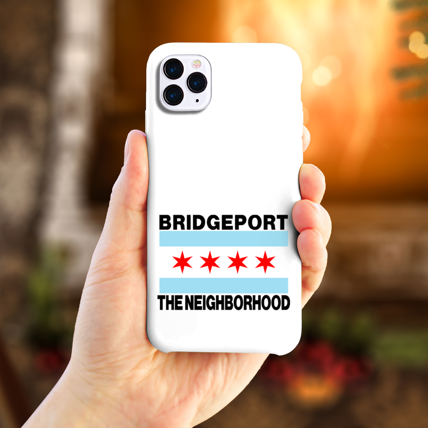 Chicago Flag Bridgeport Slim Phone Case