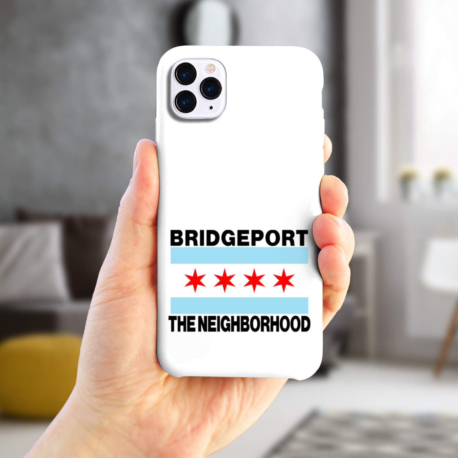 Chicago Flag Bridgeport Slim Phone Case