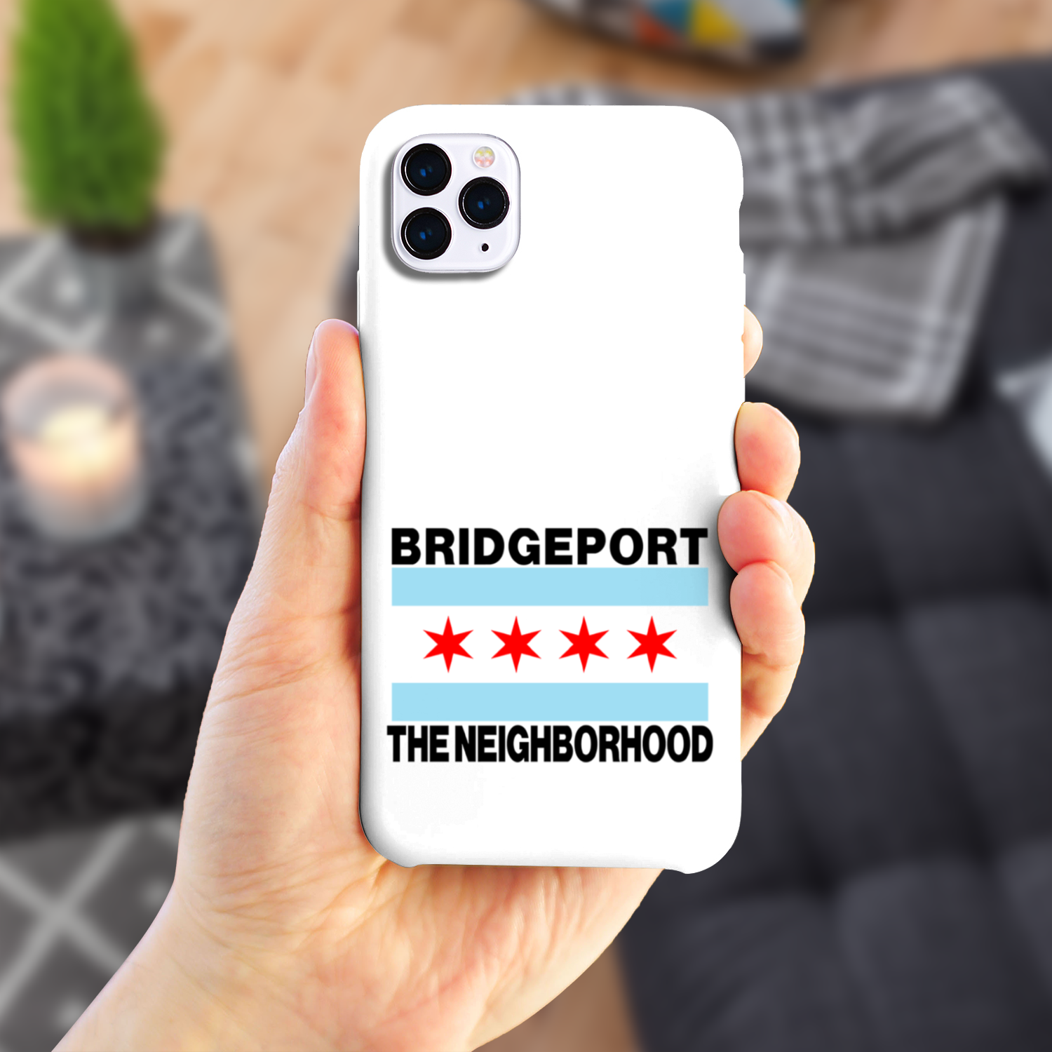 Chicago Flag Bridgeport Slim Phone Case