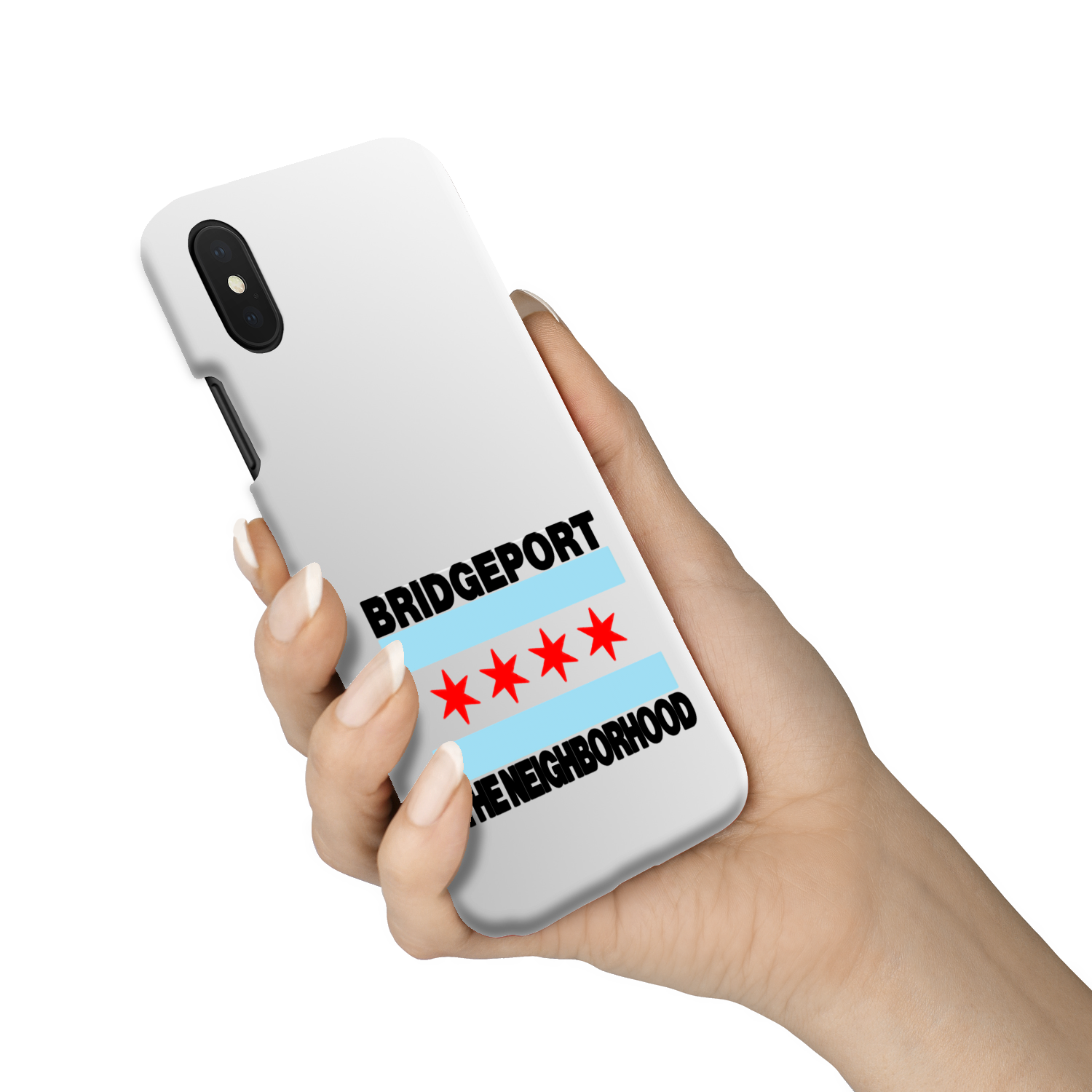 Chicago Flag Bridgeport Slim Phone Case