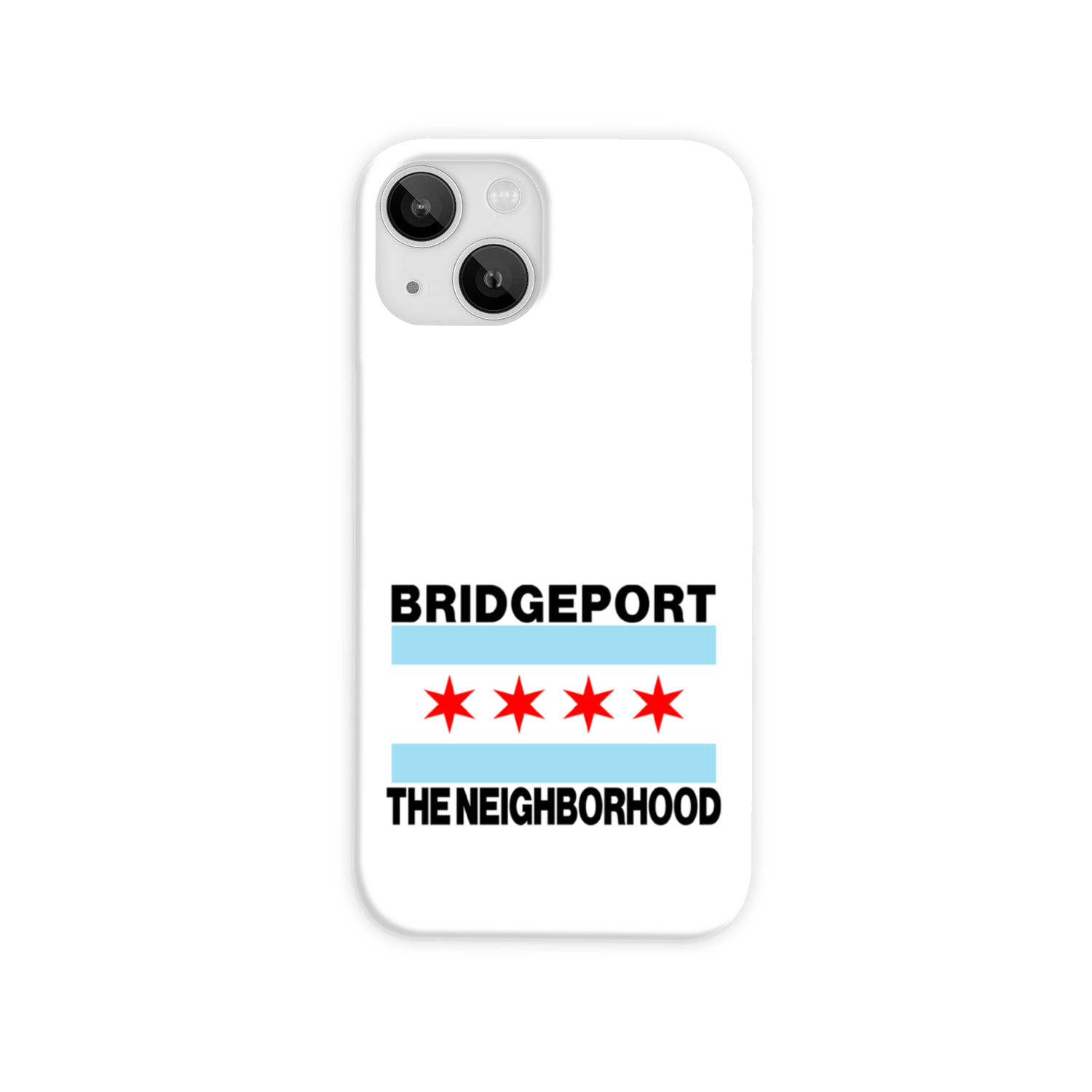Chicago Flag Bridgeport Slim Phone Case