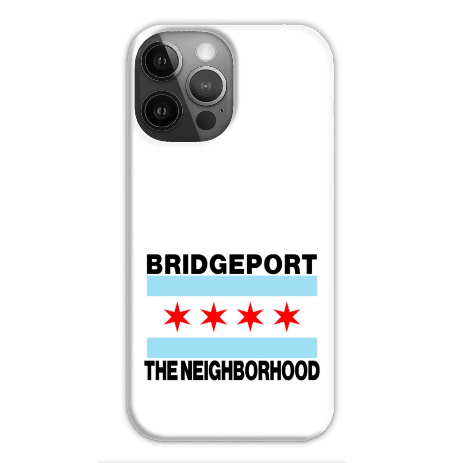 Chicago Flag Bridgeport Slim Phone Case