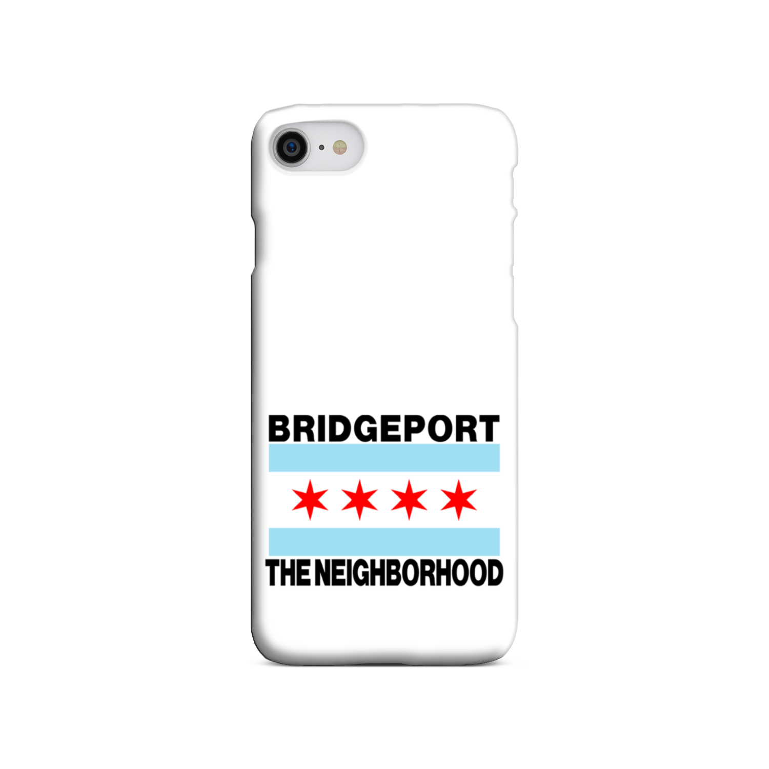 Chicago Flag Bridgeport Slim Phone Case