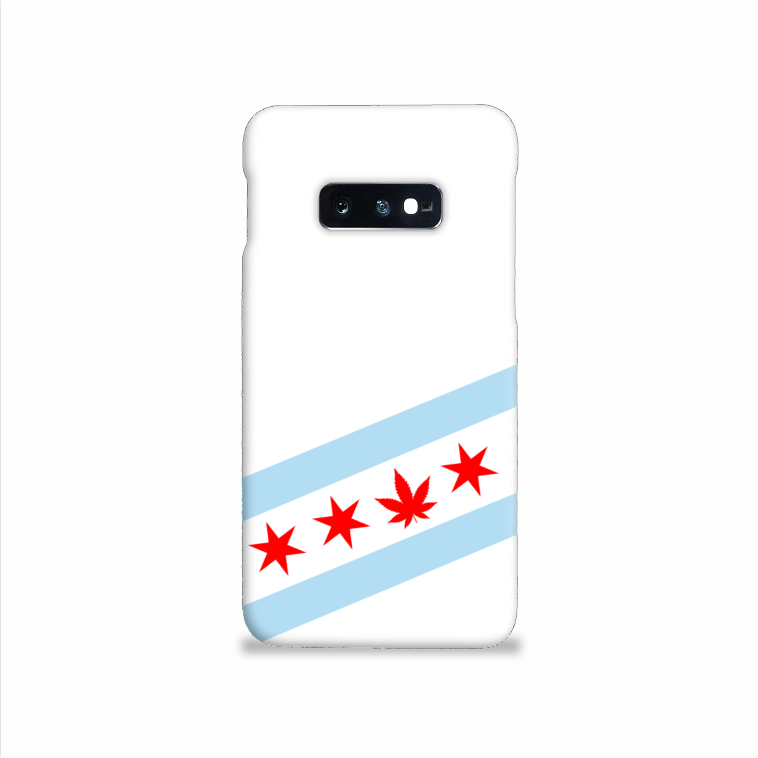 Chicago Flag Single Pot Leaf Slim Phone Case