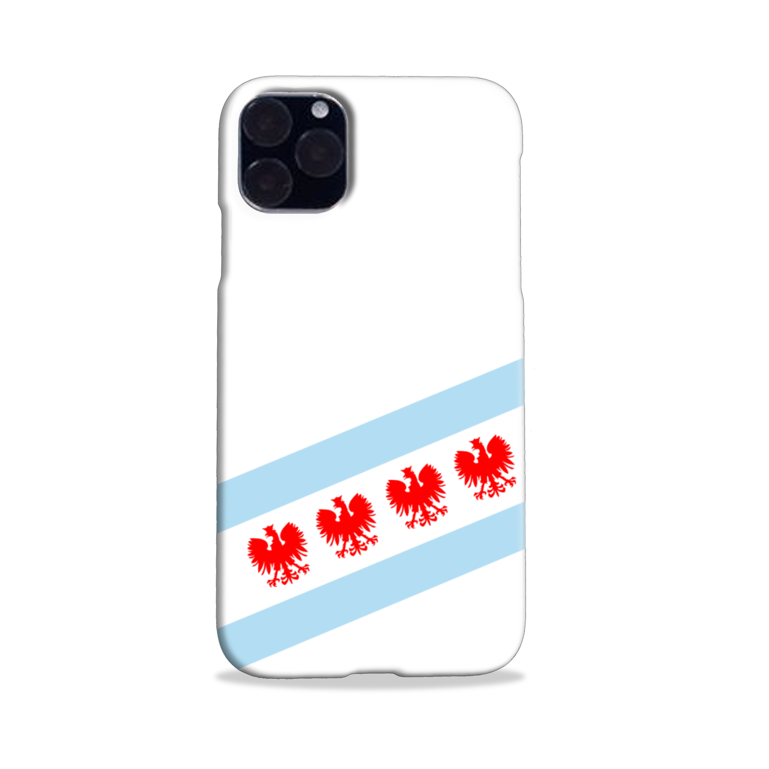Chicago Flag Polish Four Eagle Slim Phone Case