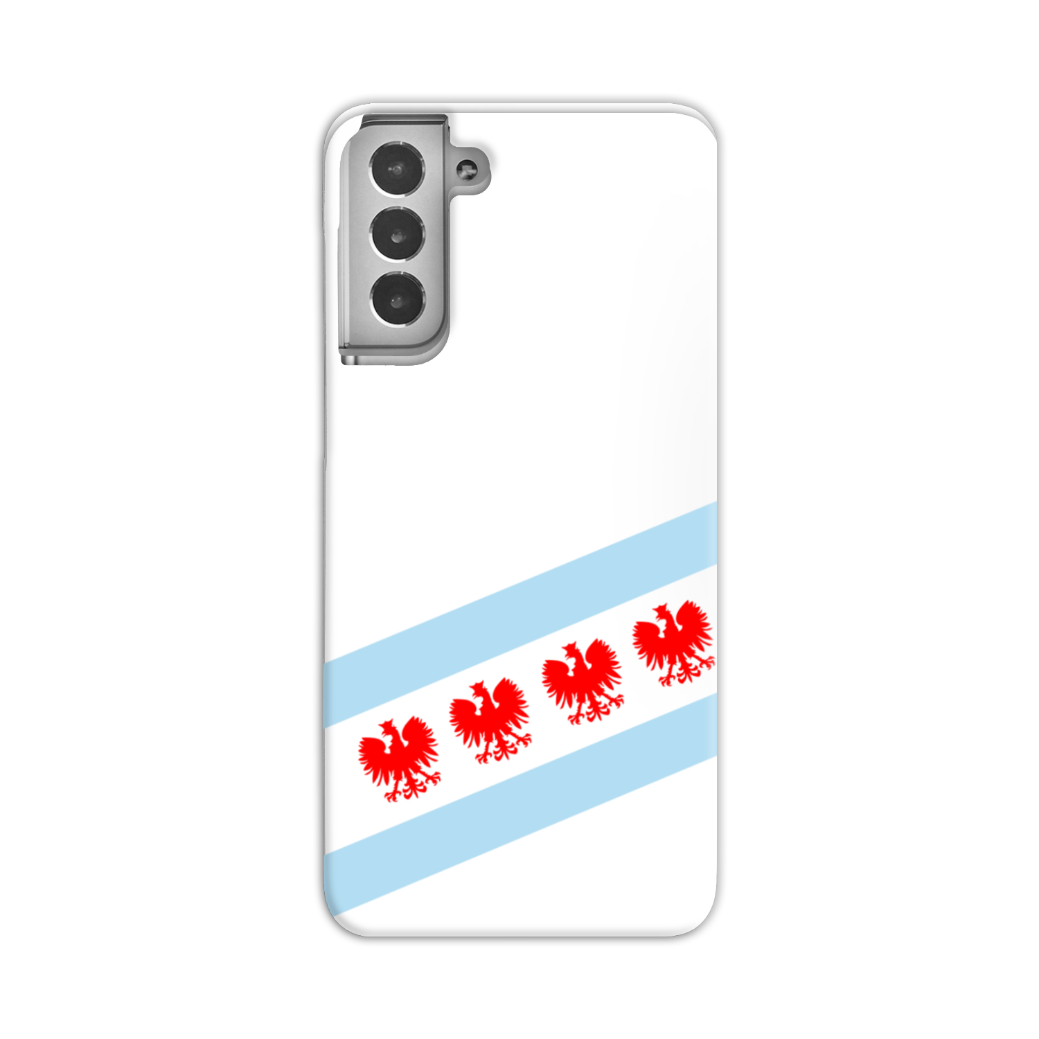 Chicago Flag Polish Four Eagle Slim Phone Case