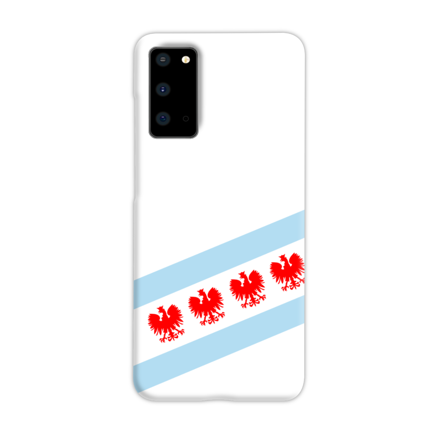 Chicago Flag Polish Four Eagle Slim Phone Case