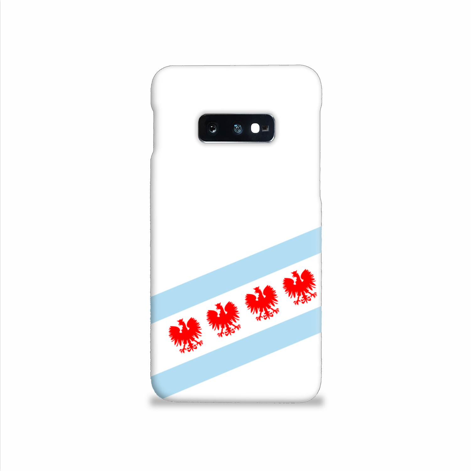 Chicago Flag Polish Four Eagle Slim Phone Case